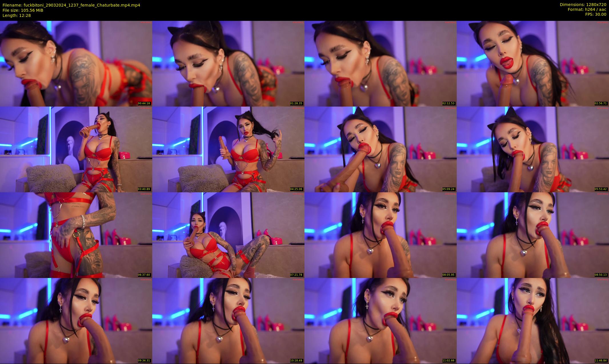 fuckbitoni — 13 minute Chaturbate couple cam show recording, 720p, Mar 29, 2024