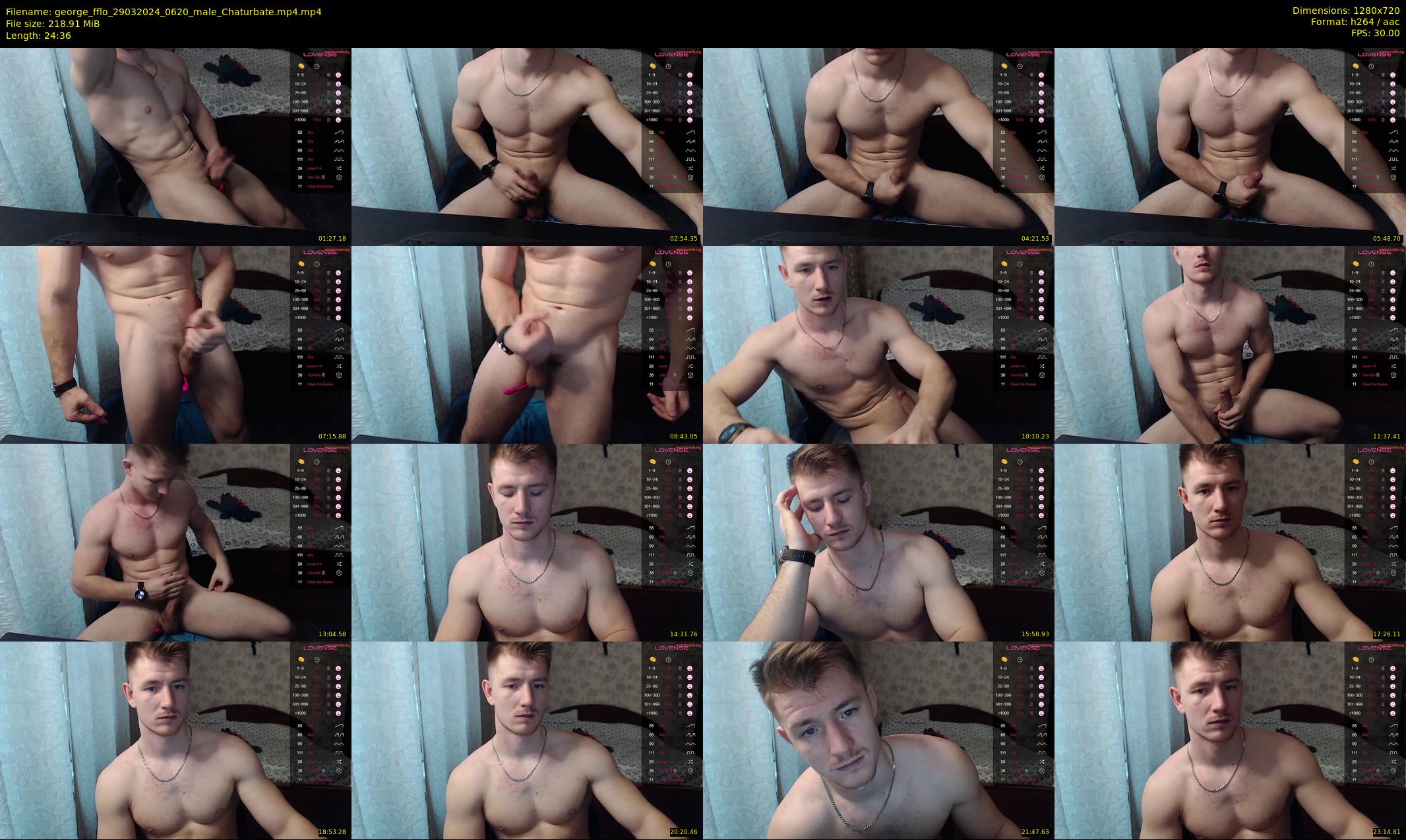 george_fflo — 25 minute Chaturbate male cam show recording, 720p, Mar 29, 2024