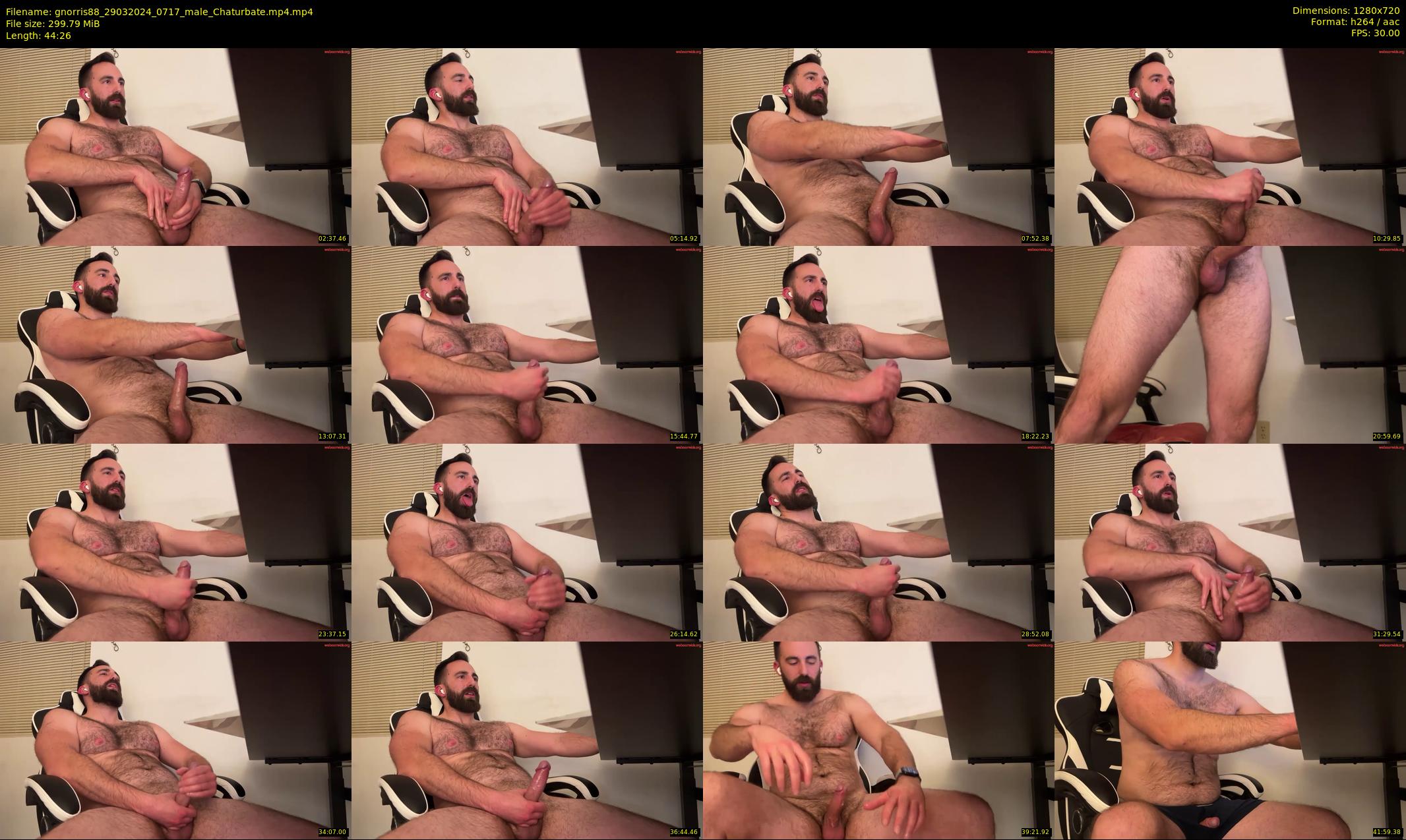 gnorris88 — 45 minute Chaturbate male cam show recording, 720p, Mar 29, 2024