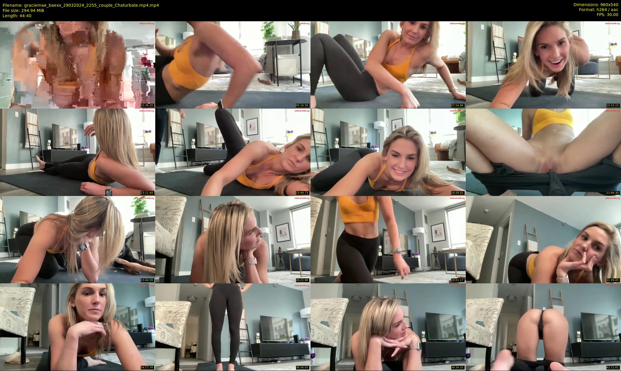graciemae_baexx — 45 minute Chaturbate female cam show recording, 480p, Mar 29, 2024