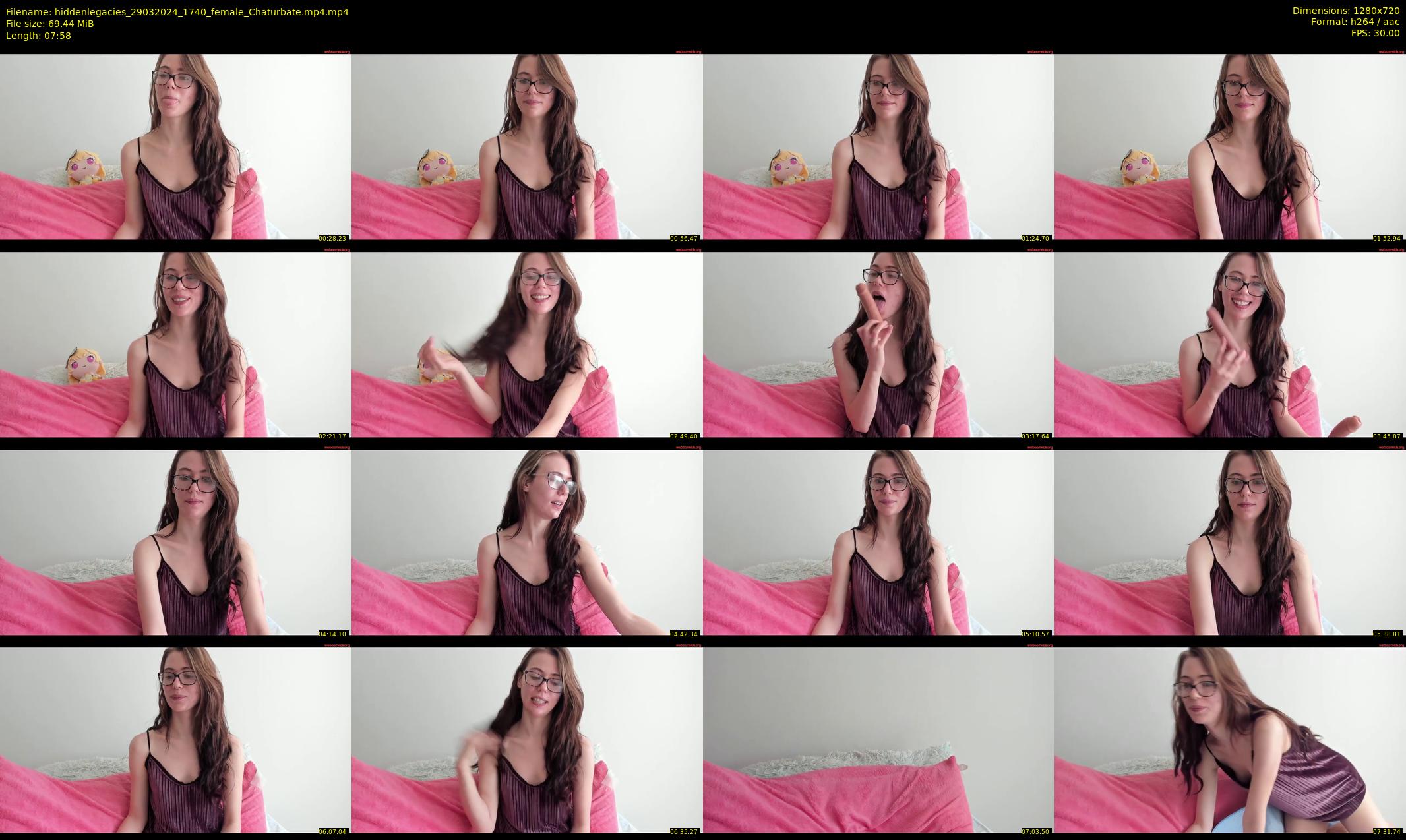 hiddenlegacies — 8 minute Chaturbate female cam show recording, 720p, Mar 29, 2024