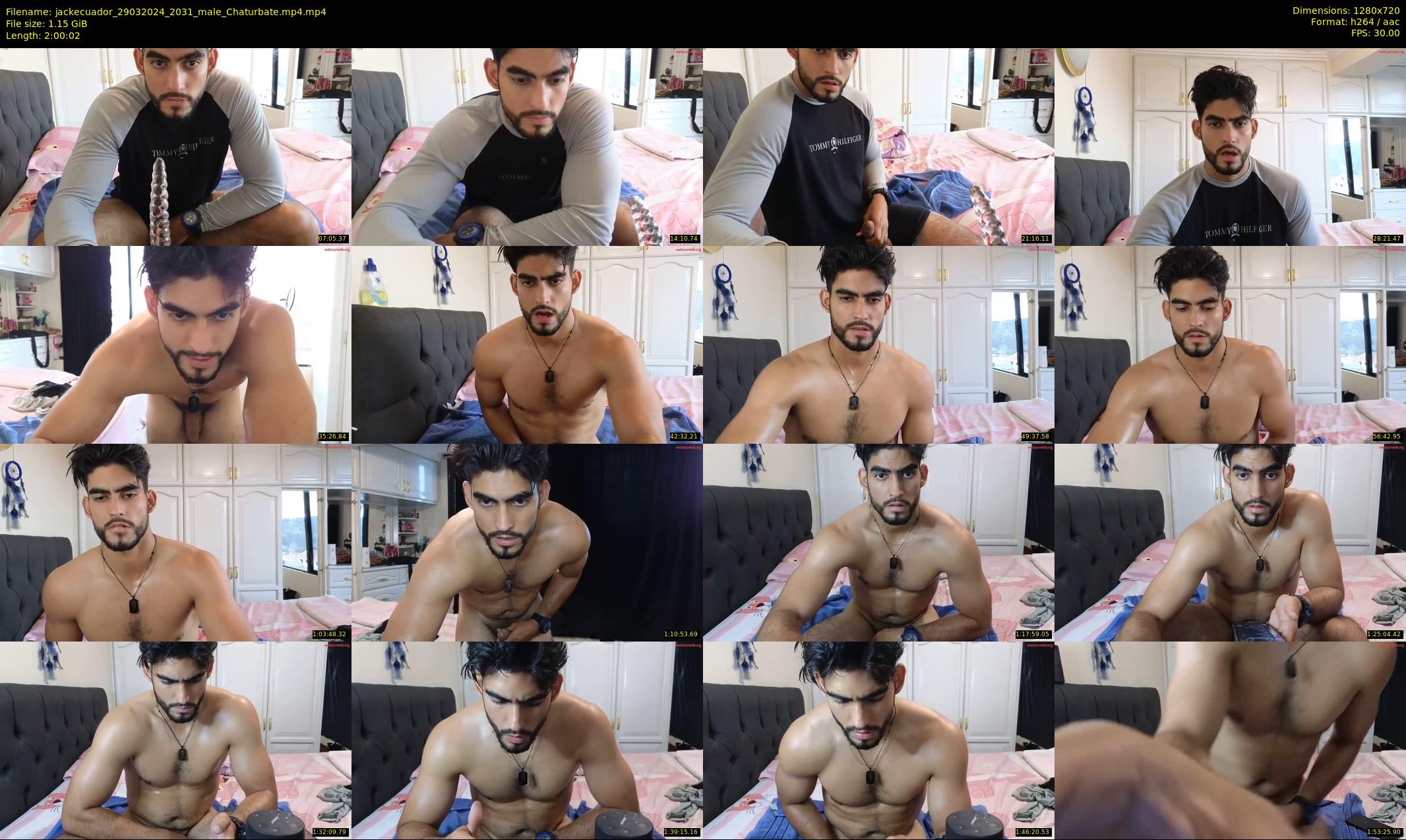 jackecuador — 121 minute Chaturbate male cam show recording, 720p, Mar 29, 2024
