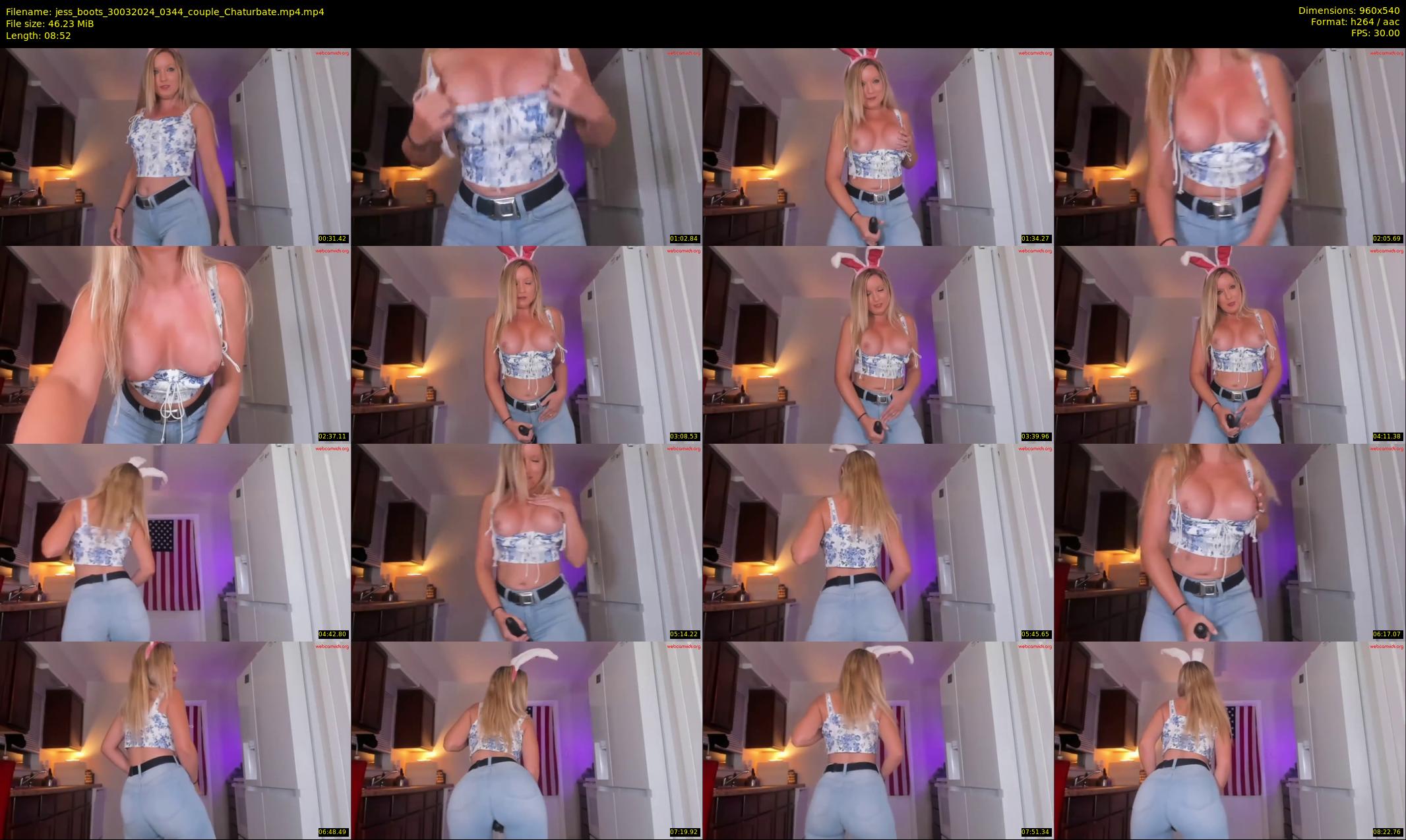 jess_boots — 9 minute Chaturbate female cam show recording, 480p, Mar 30, 2024