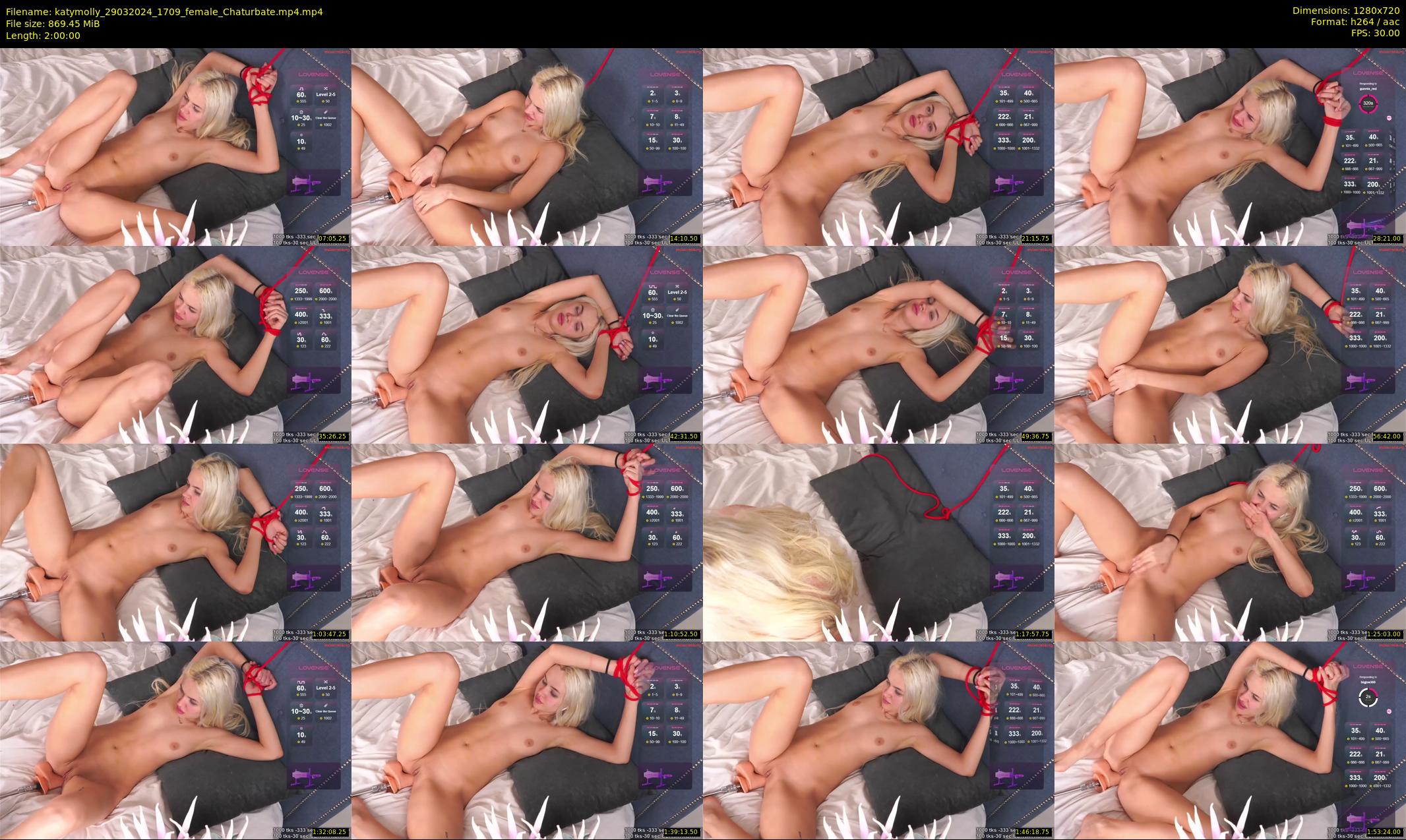 katymolly — 120 minute Chaturbate female cam show recording, 720p, Mar 29, 2024