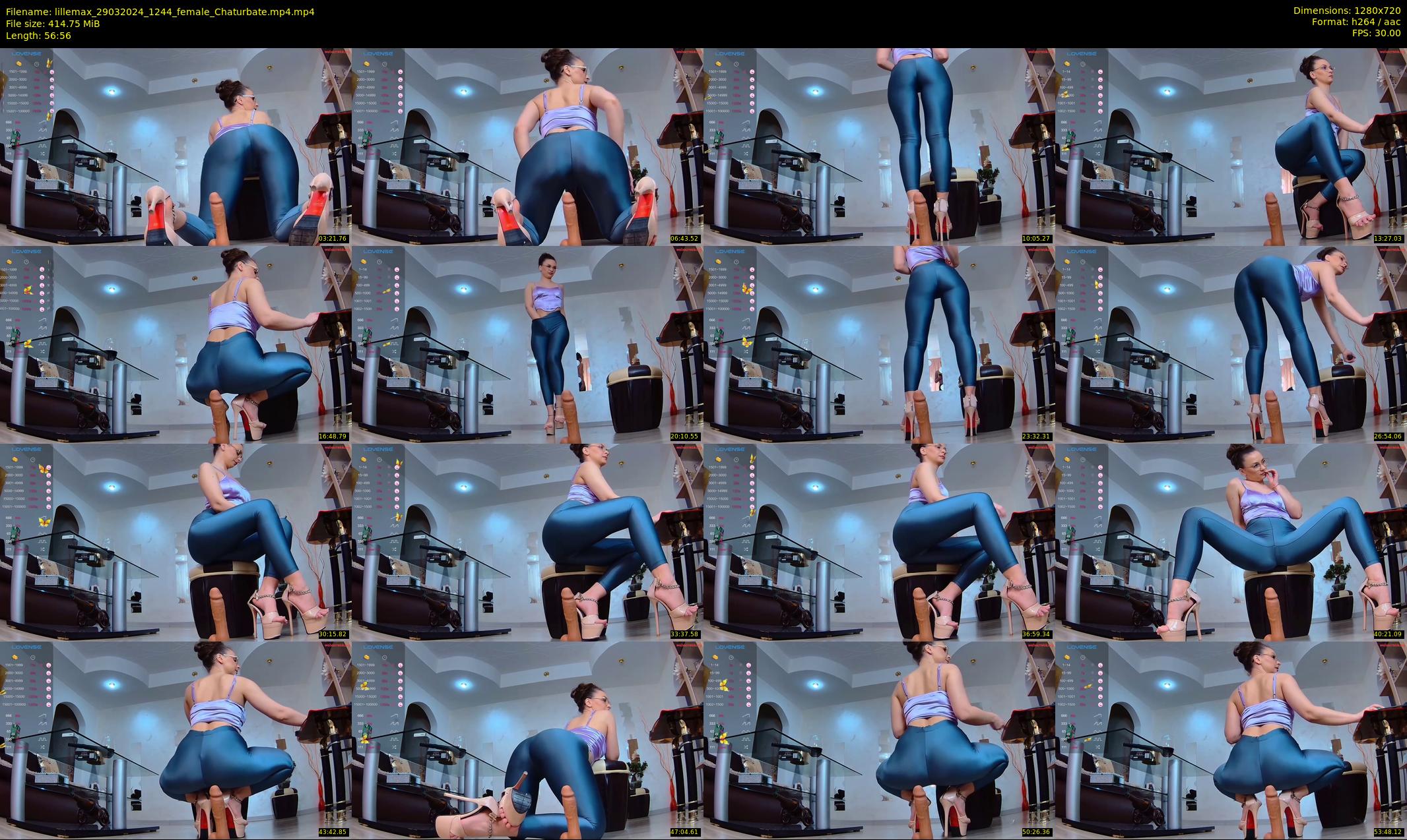 lillemax — 57 minute Chaturbate female cam show recording, 720p, Mar 29, 2024