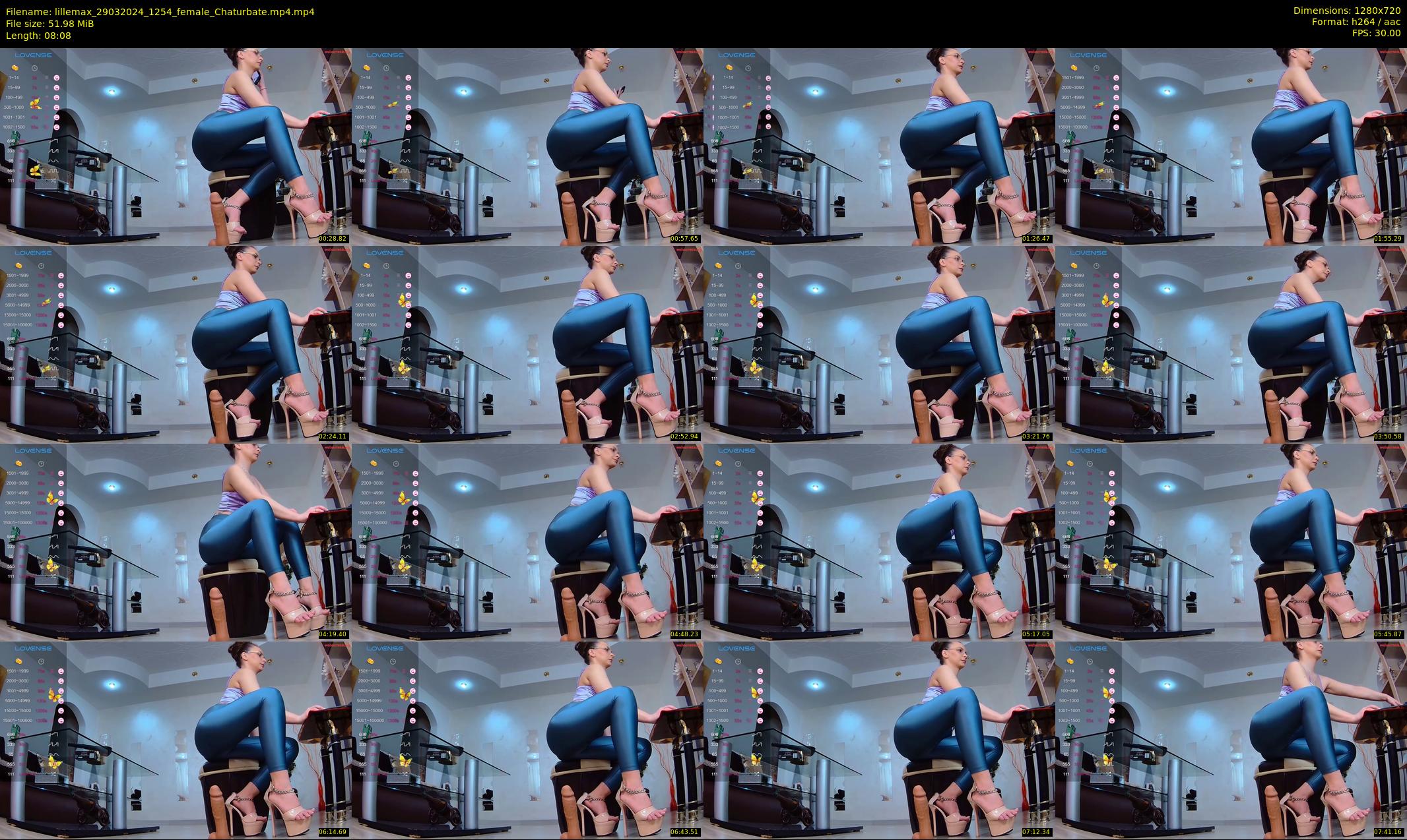 lillemax — 9 minute Chaturbate female cam show recording, 720p, Mar 29, 2024