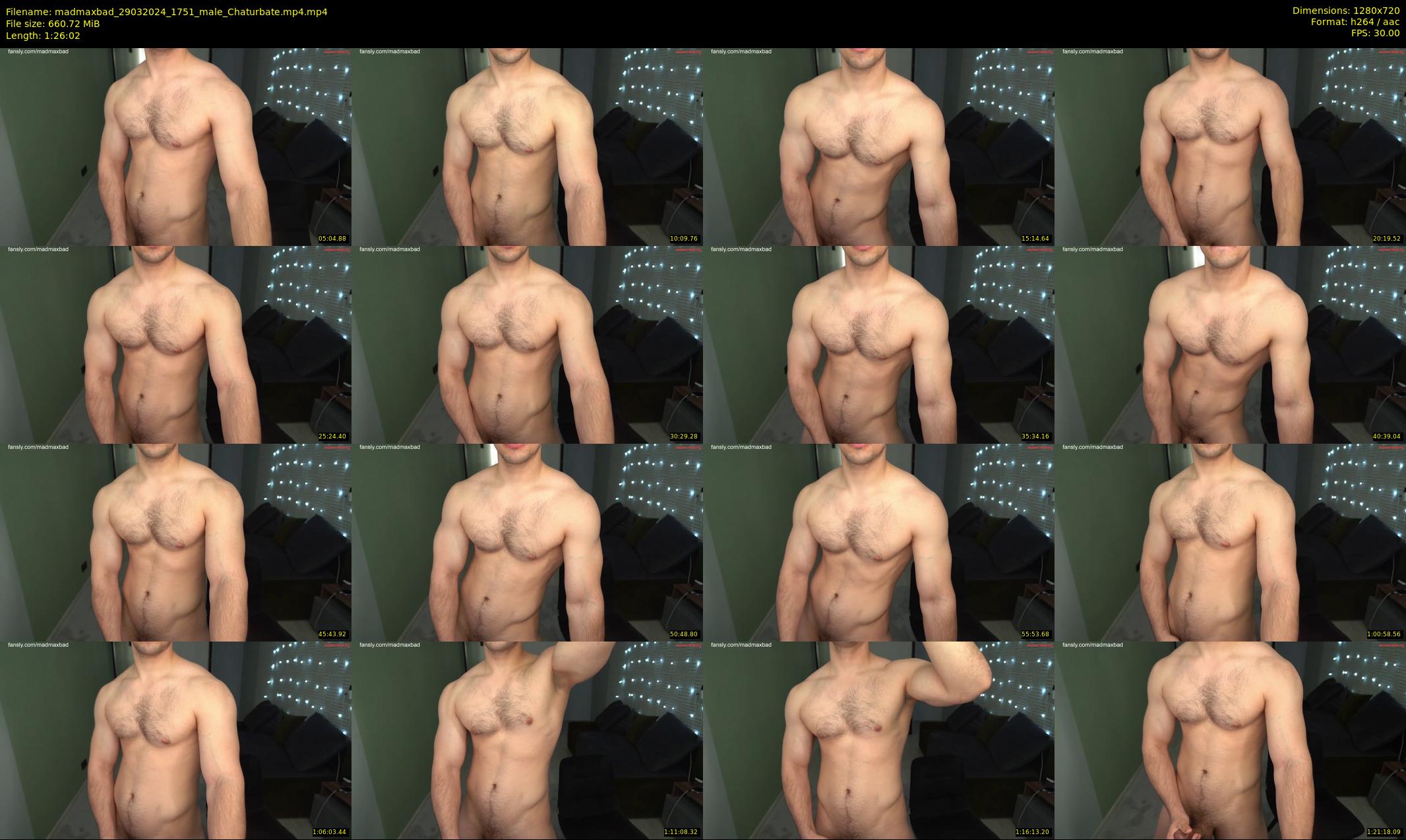 madmaxbad — 87 minute Chaturbate male cam show recording, 720p, Mar 29, 2024