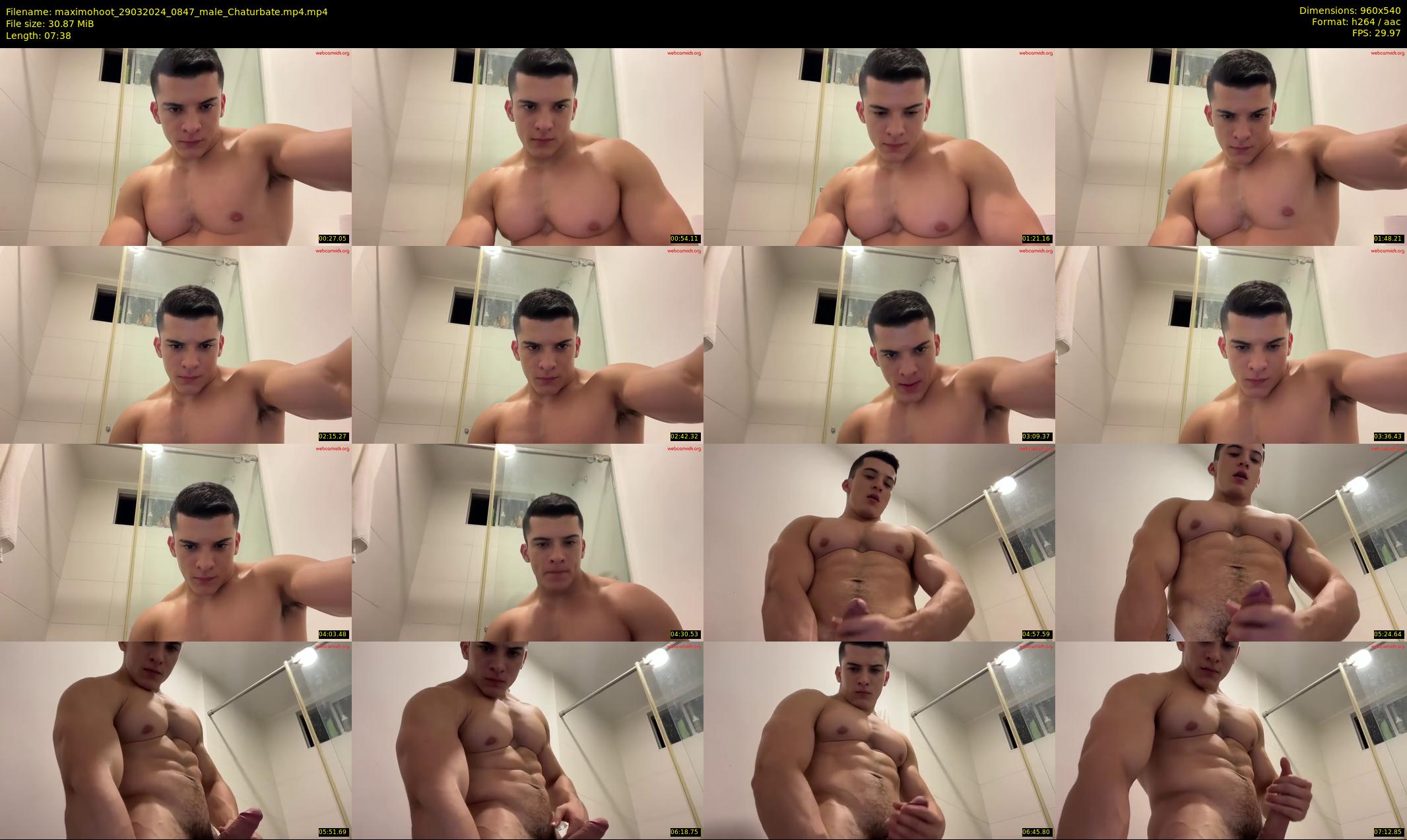 maximohoot — 8 minute Chaturbate male cam show recording, 480p, Mar 29, 2024