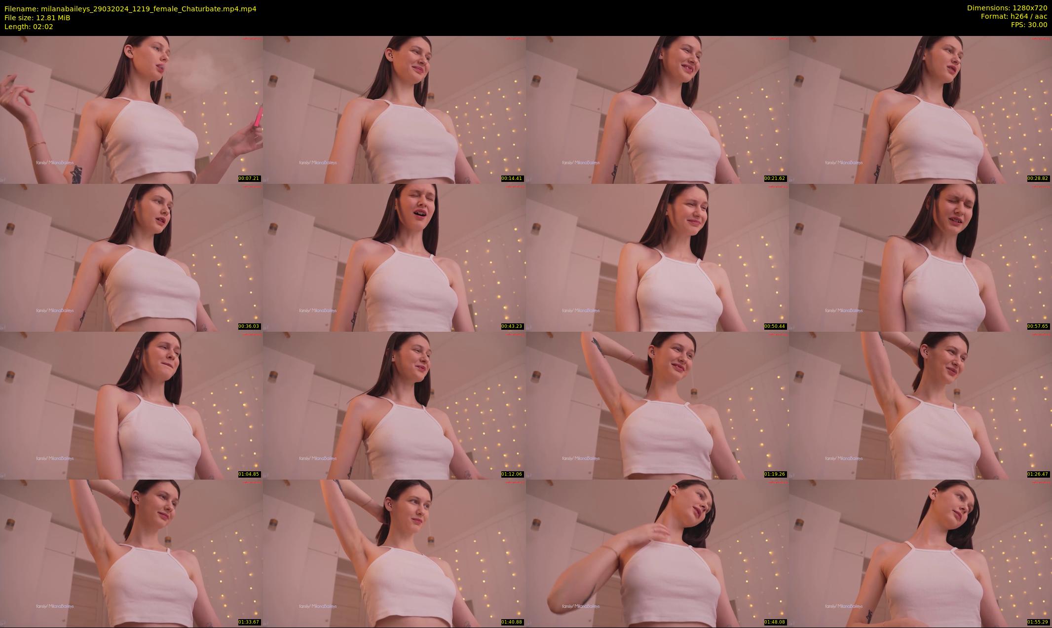 milanabaileys — 3 minute Chaturbate female cam show recording, 720p, Mar 29, 2024