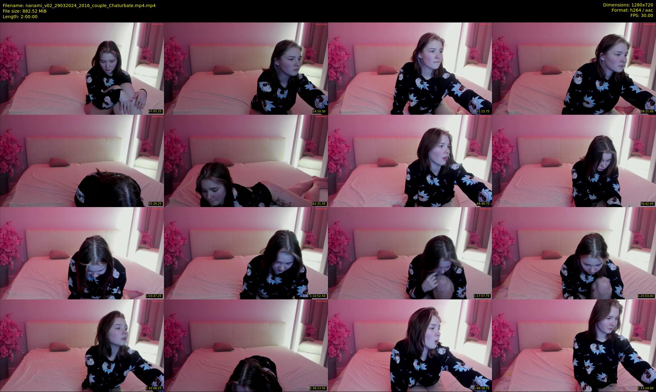 nanami_v02 — 120 minute Chaturbate couple cam show recording, 720p, Mar 29, 2024