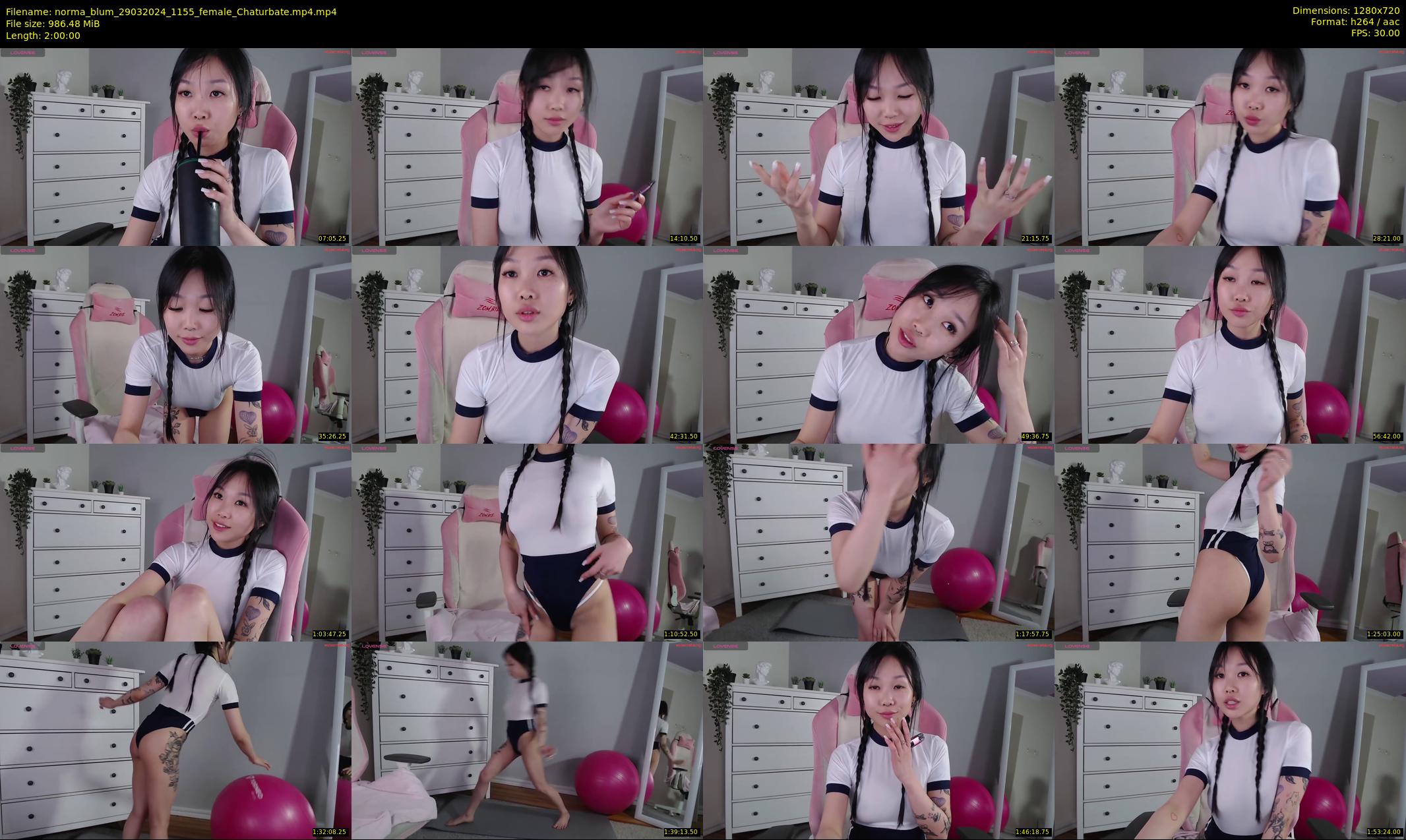 norma_blum — 120 minute Chaturbate female cam show recording, 720p, Mar 29, 2024