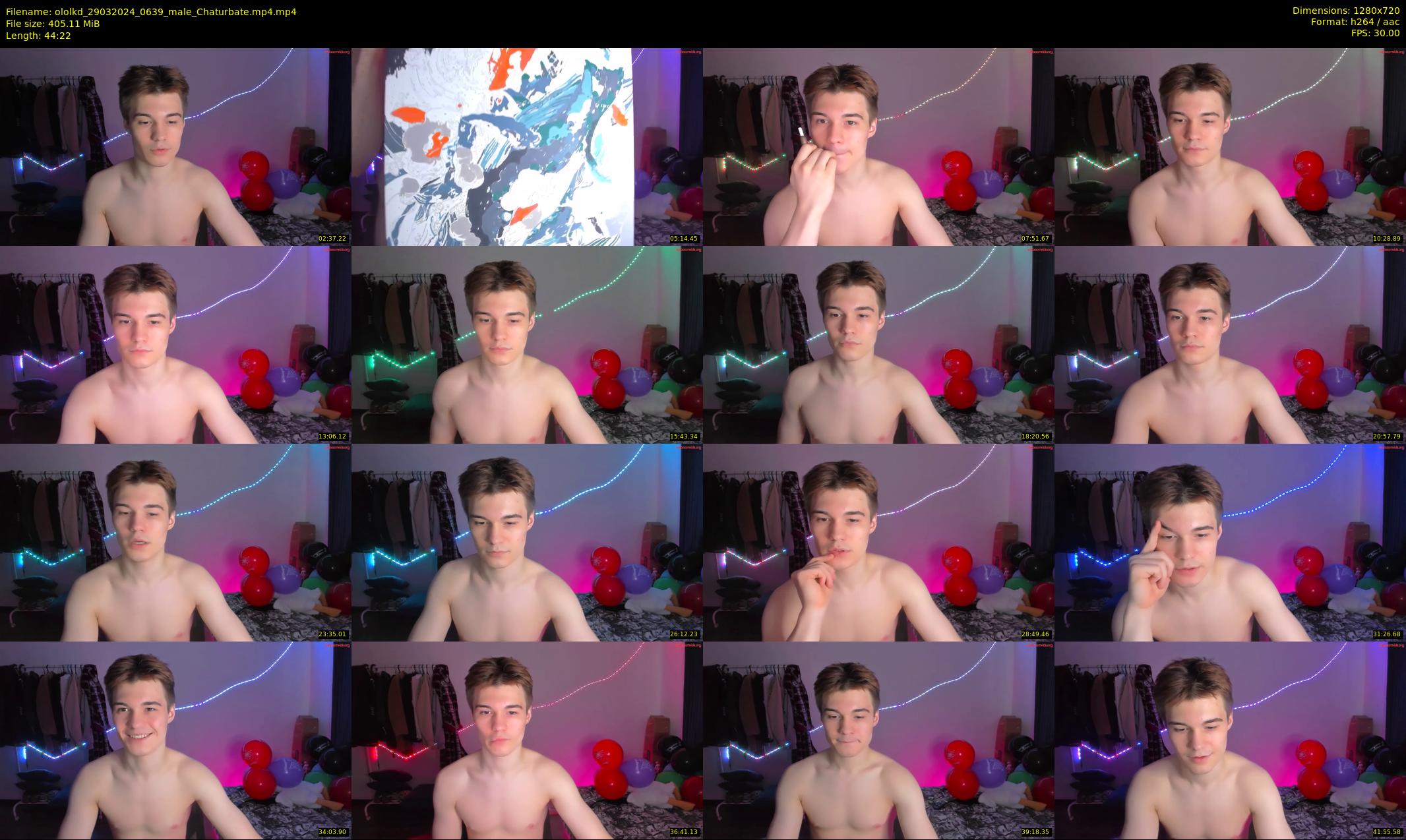 ololkd — 45 minute Chaturbate male cam show recording, 720p, Mar 29, 2024