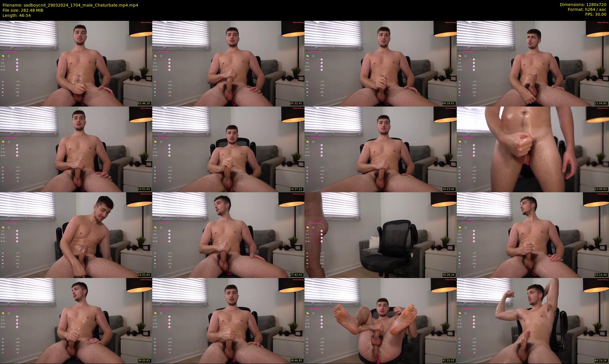 sadboycnd — 47 minute Chaturbate male cam show recording, 720p, Mar 29, 2024