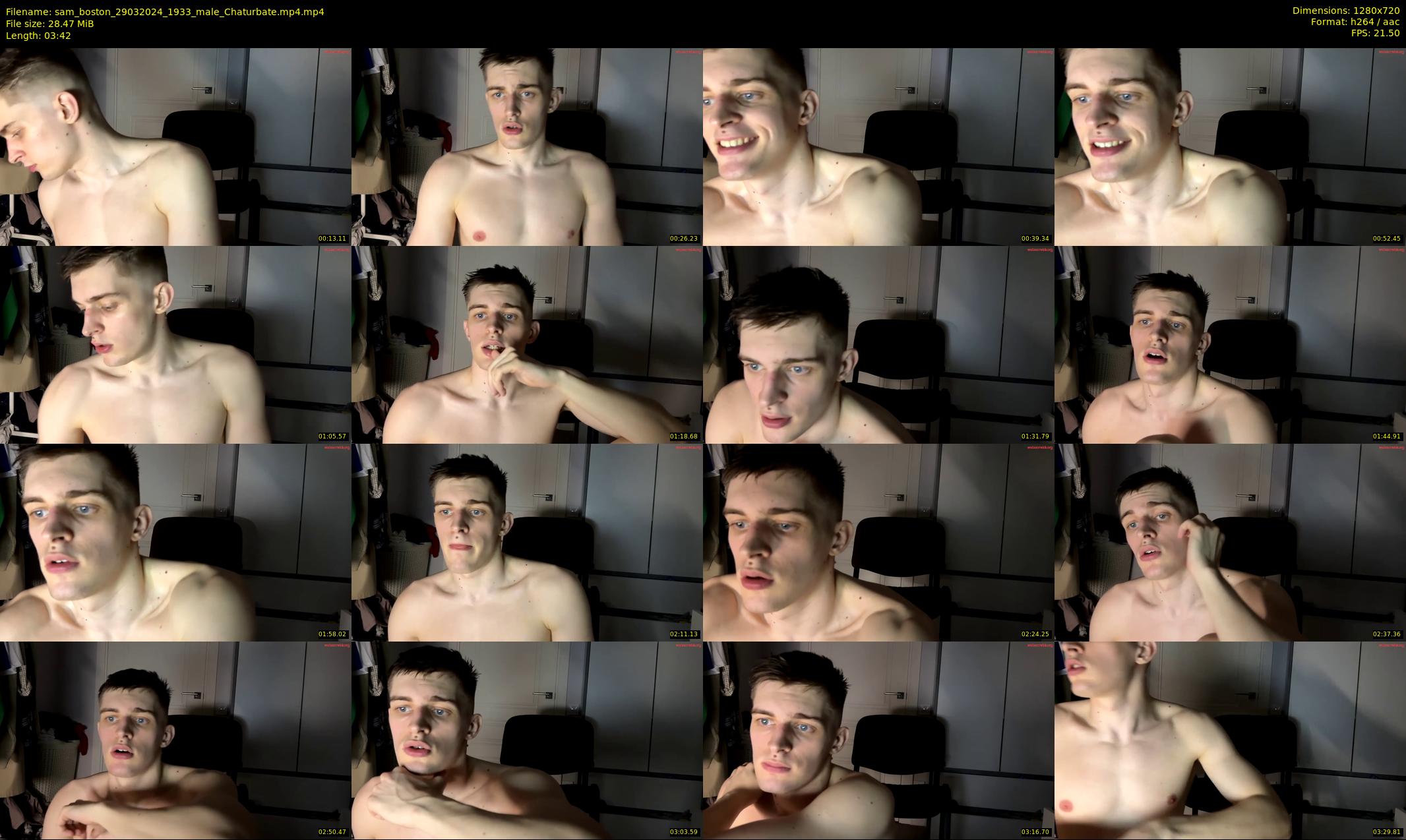 sam_boston — 4 minute Chaturbate male cam show recording, 720p, Mar 29, 2024