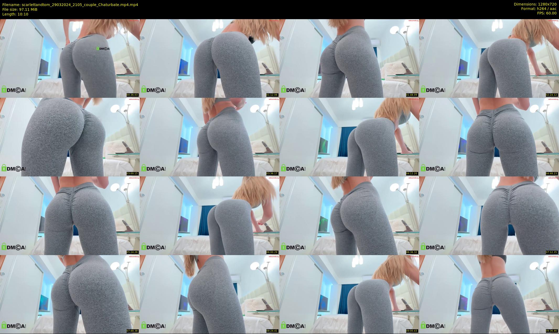 scarlettandtom — 11 minute Chaturbate couple cam show recording, 720p, Mar 29, 2024