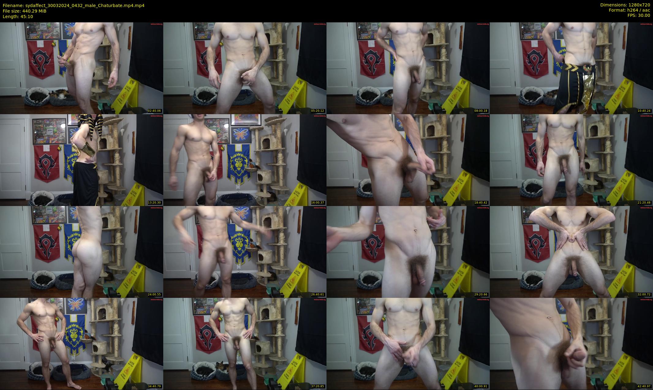 sydaffect — 46 minute Chaturbate male cam show recording, 720p, Mar 30, 2024
