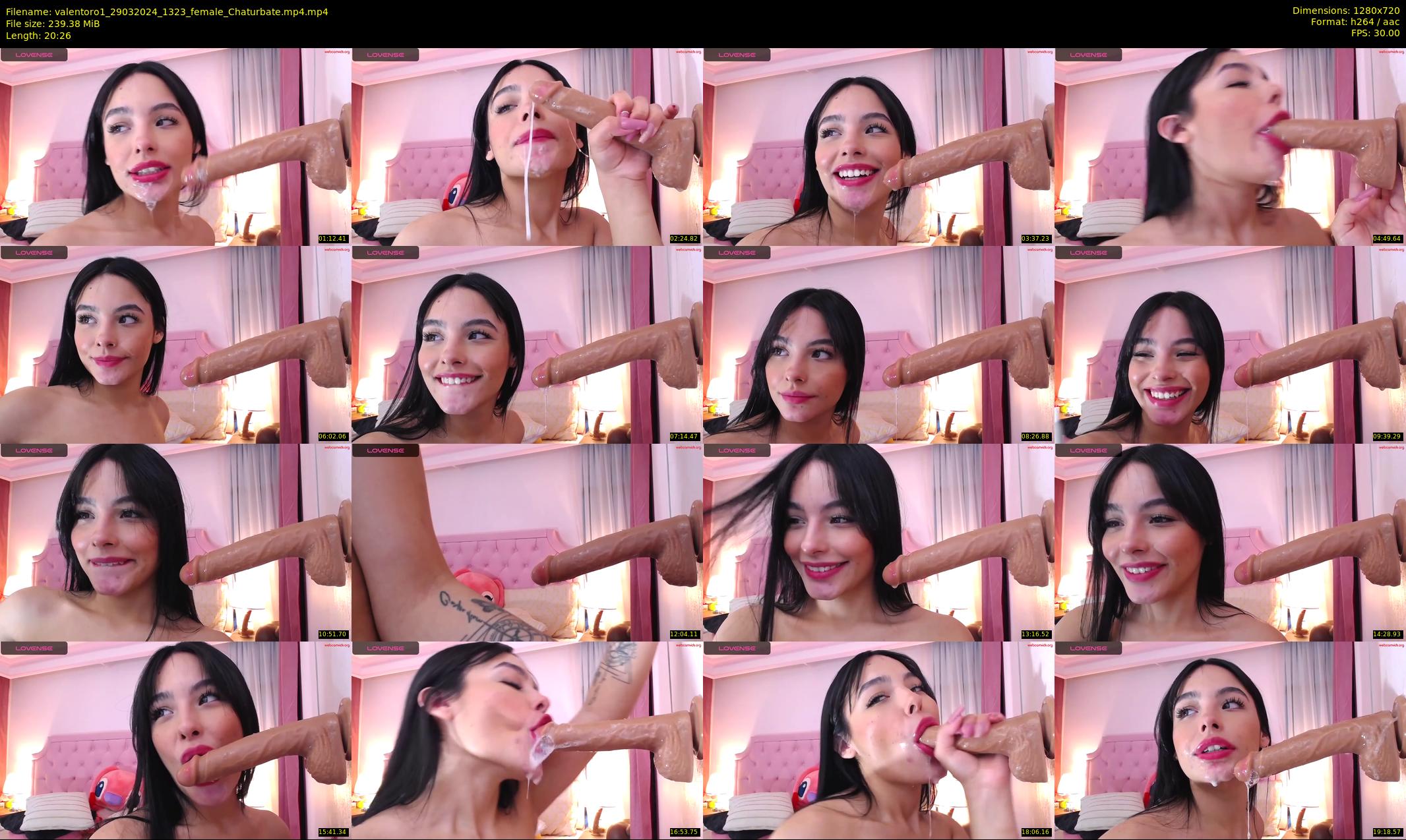 valentoro1 — 21 minute Chaturbate female cam show recording, 720p, Mar 29, 2024