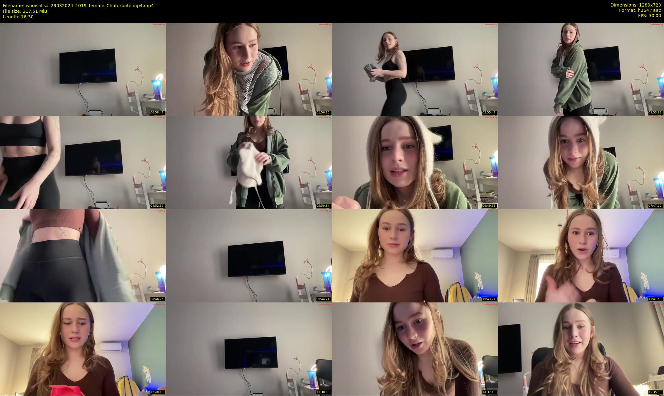 whoisalisa — 17 minute Chaturbate female cam show recording, 720p, Mar 29, 2024