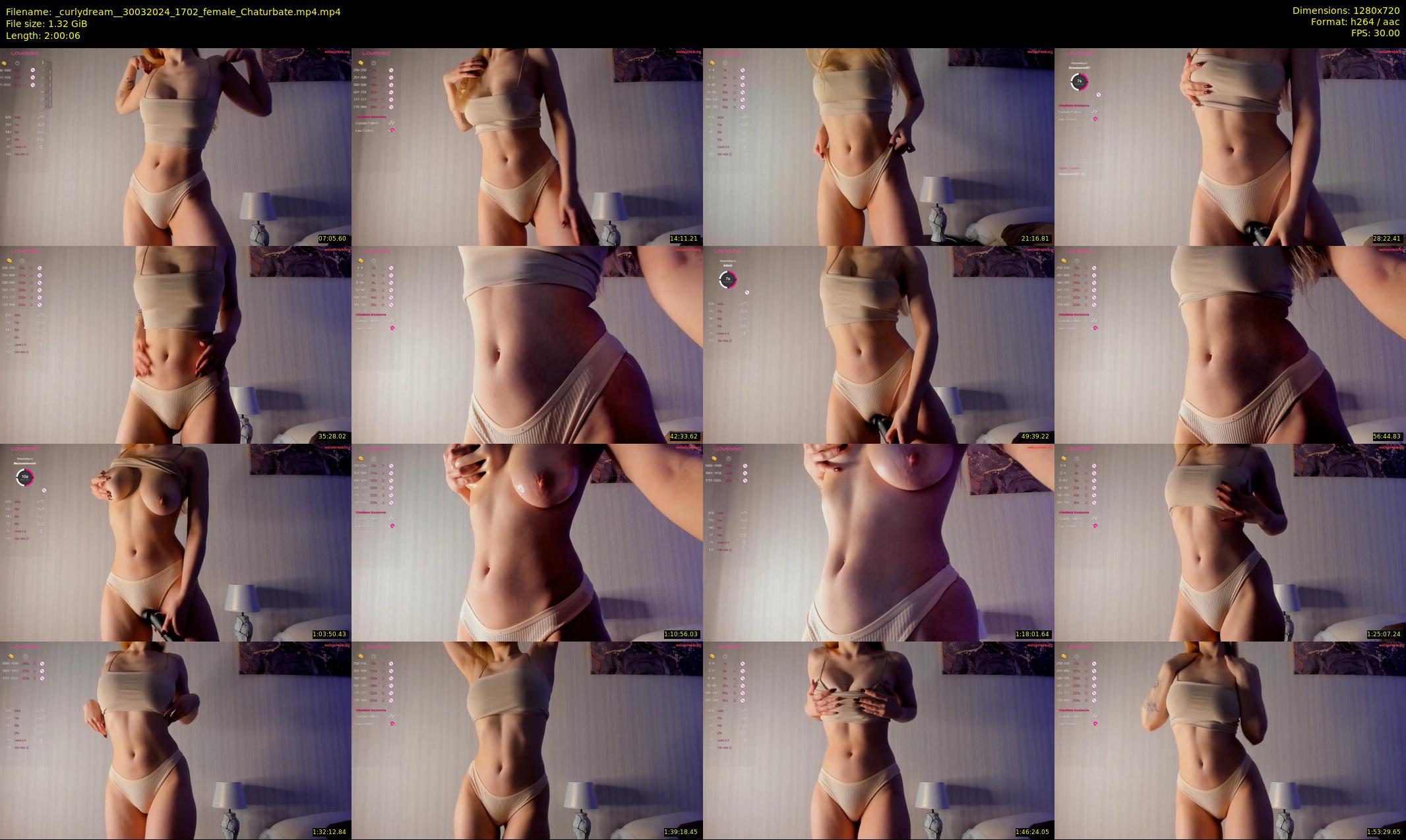 _curlydream_ — 121 minute Chaturbate female cam show recording, 720p, Mar 30, 2024