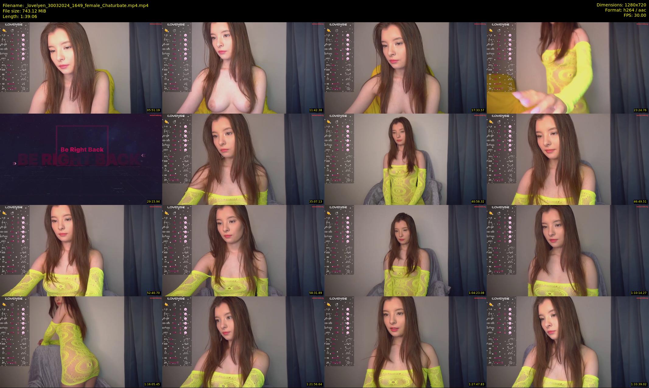 _lovelyen — 100 minute Chaturbate female cam show recording, 720p, Mar 30, 2024