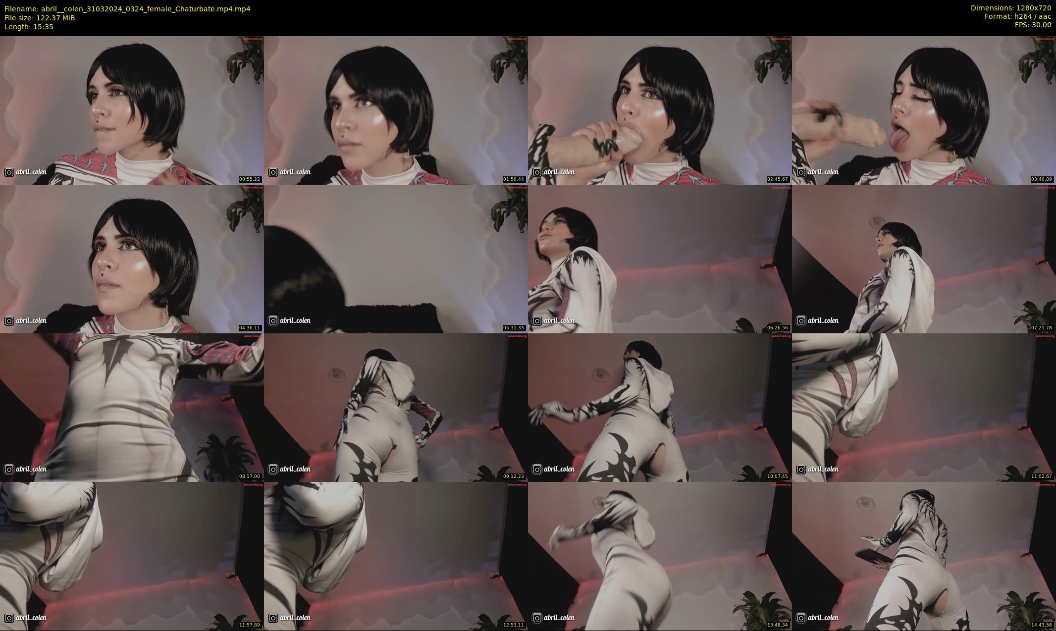 abril__colen — 16 minute Chaturbate female cam show recording, 720p, Mar 31, 2024