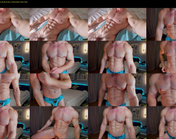 adam_muscle_ — 57 minute Chaturbate male cam show recording, 720p, Mar 31, 2024