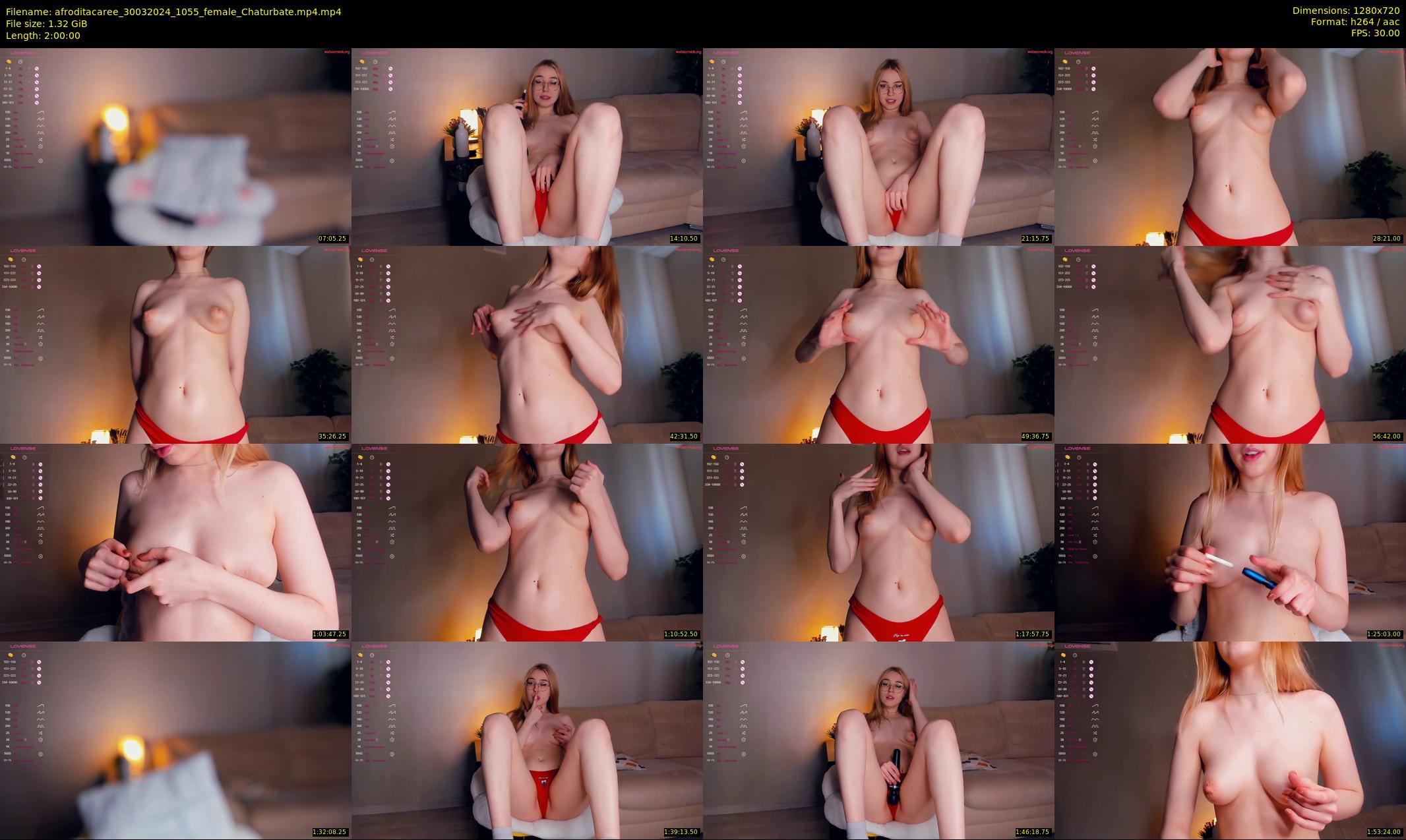 afroditacaree — 120 minute Chaturbate female cam show recording, 720p, Mar 30, 2024