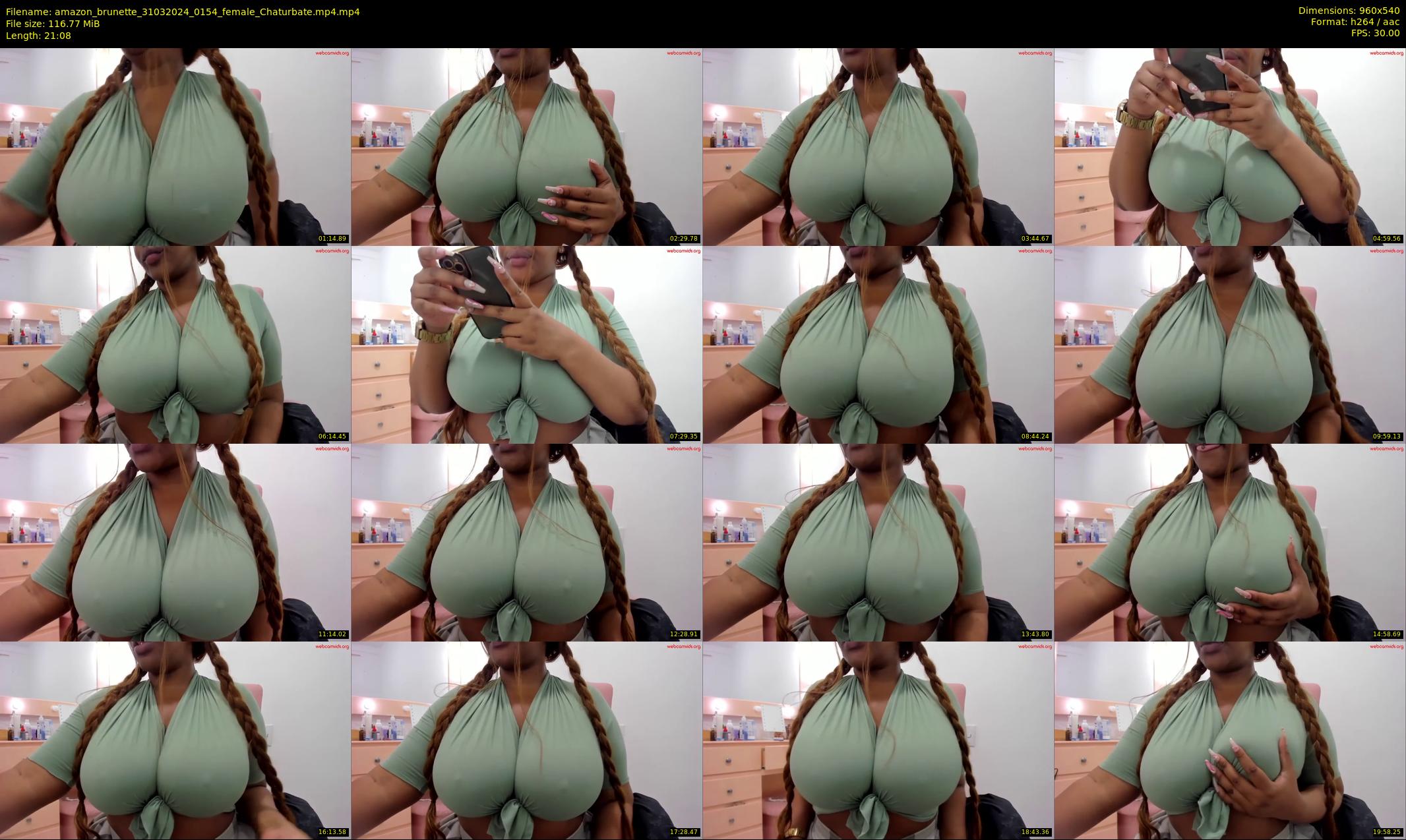 amazon_brunette — 22 minute Chaturbate female cam show recording, 480p, Mar 31, 2024
