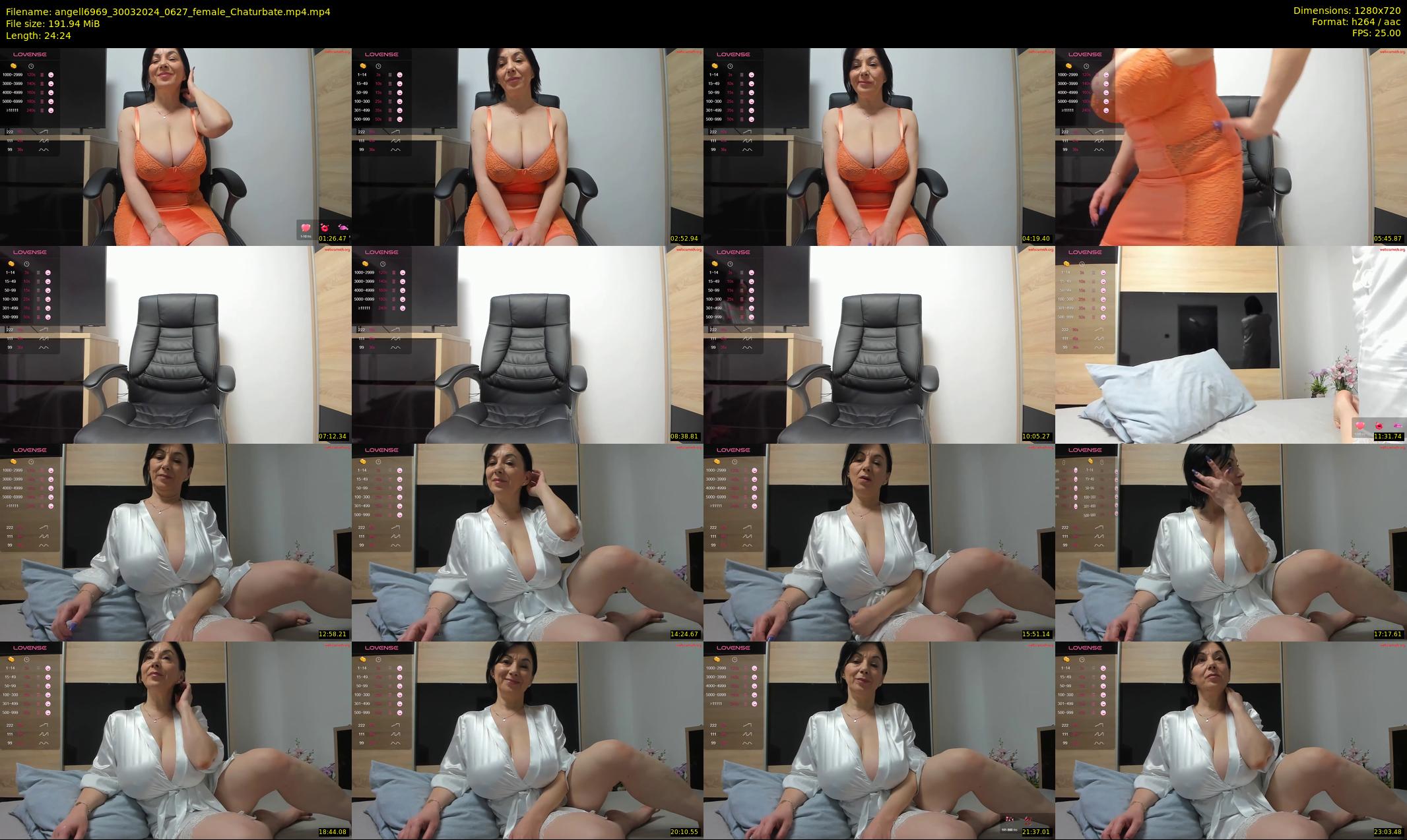 angell6969 — 25 minute Chaturbate female cam show recording, 720p, Mar 30, 2024