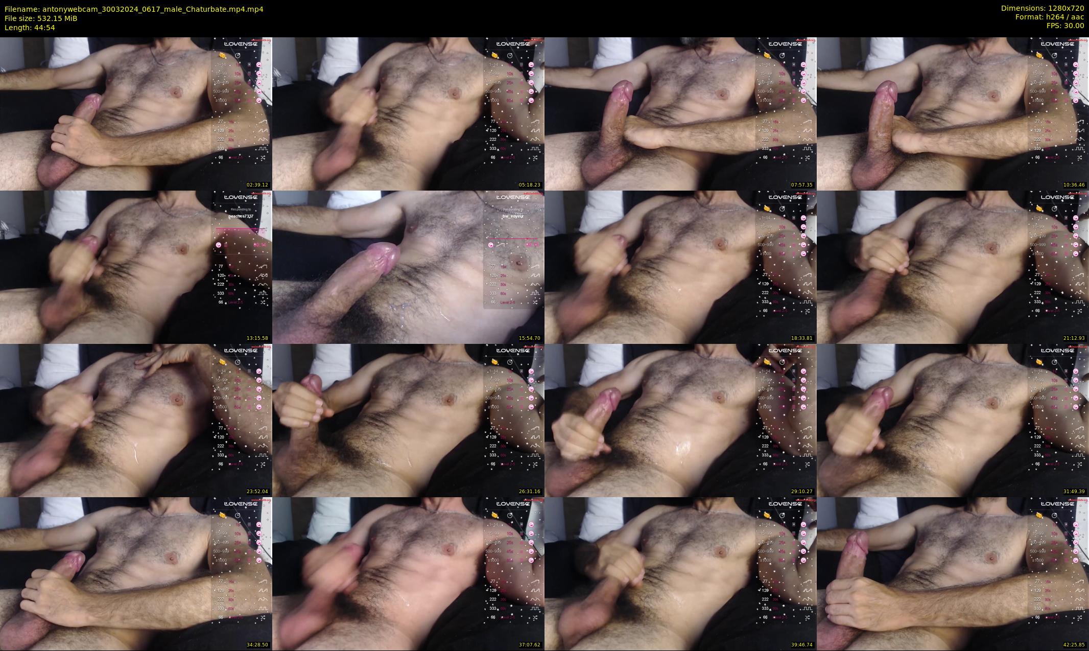 antonywebcam — 45 minute Chaturbate male cam show recording, 720p, Mar 30, 2024