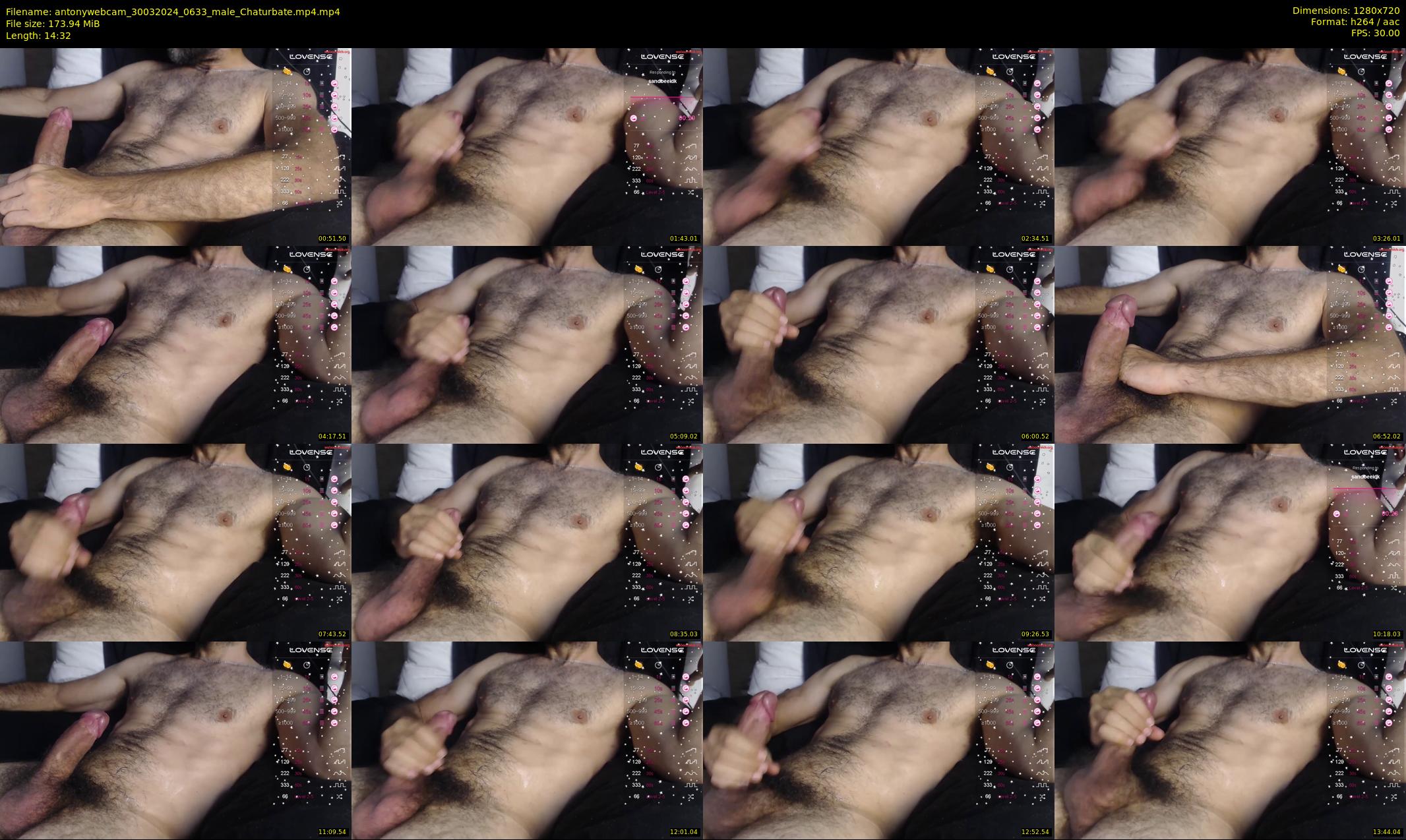antonywebcam — 15 minute Chaturbate male cam show recording, 720p, Mar 30, 2024