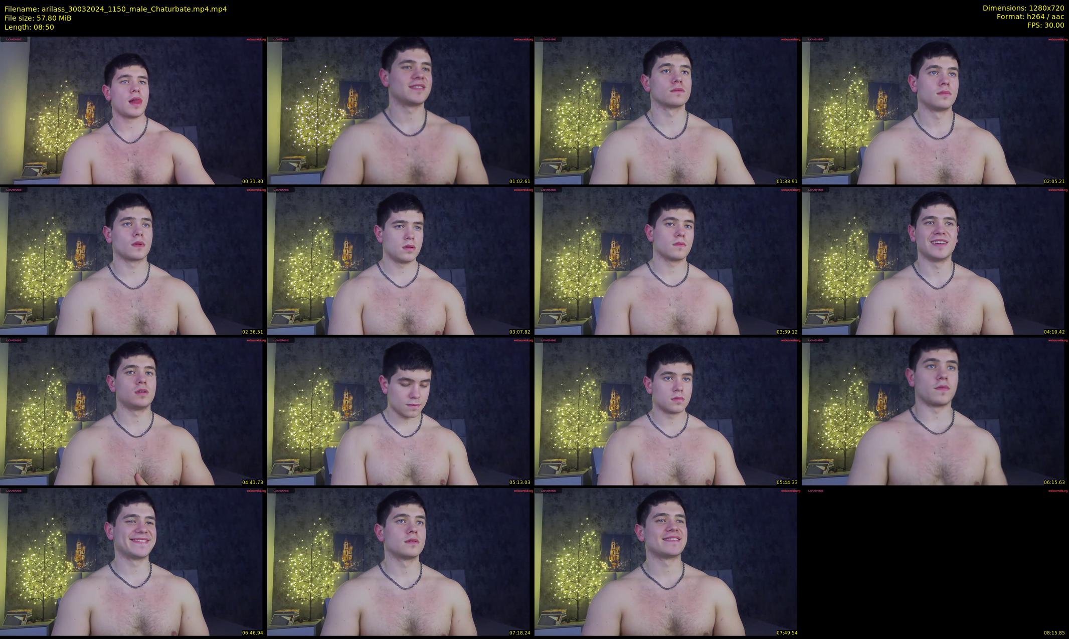 arilass — 9 minute Chaturbate male cam show recording, 720p, Mar 30, 2024