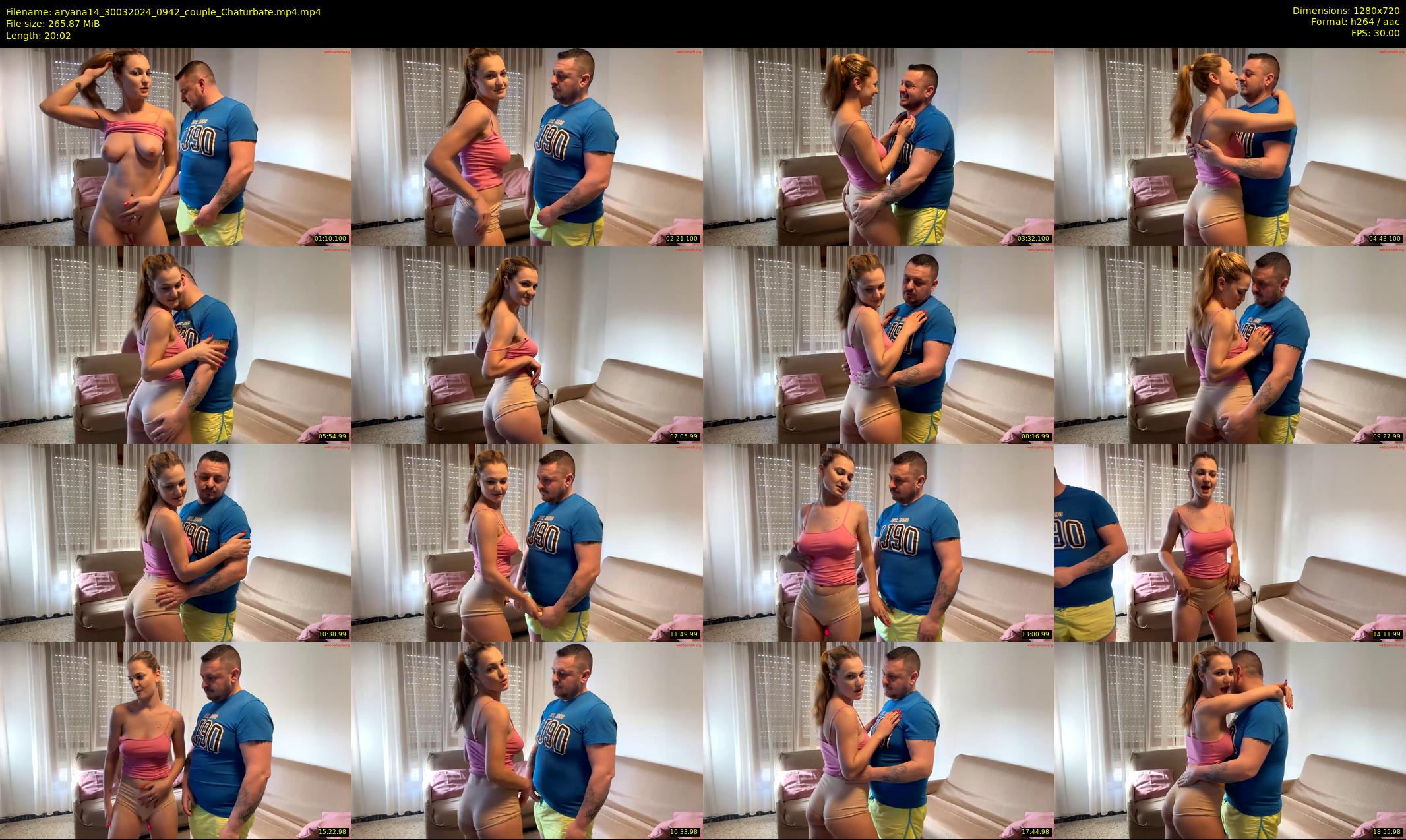 aryana14 — 21 minute Chaturbate couple cam show recording, 720p, Mar 30, 2024