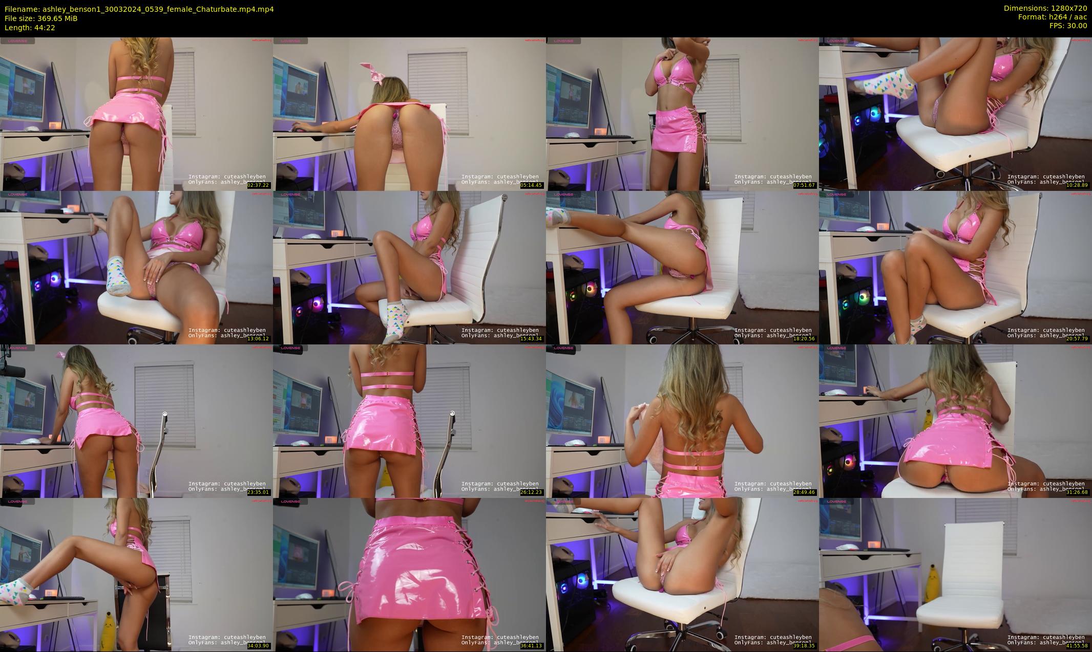 ashley_benson1 — 45 minute Chaturbate female cam show recording, 720p, Mar 30, 2024