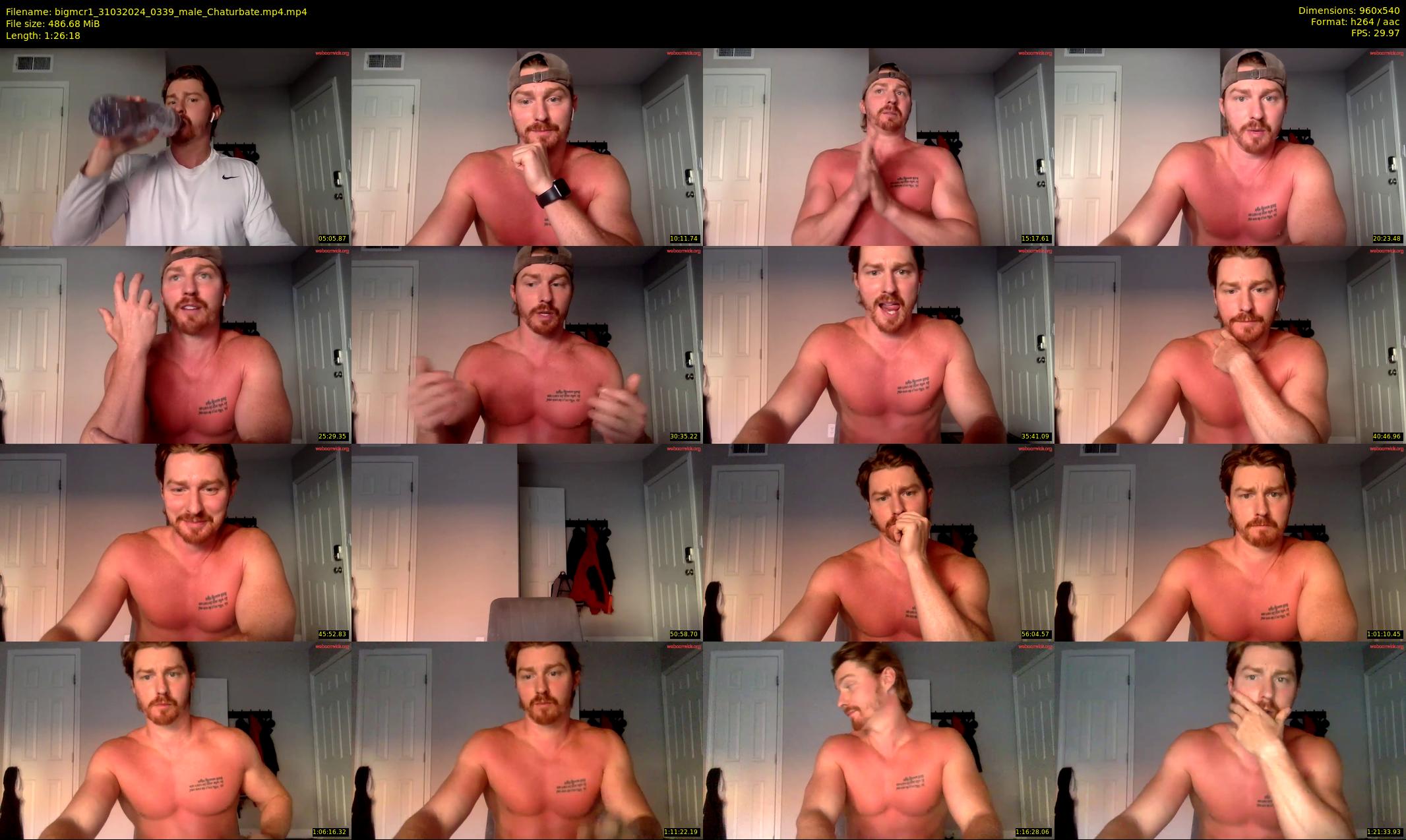 bigmcr1 — 87 minute Chaturbate male cam show recording, 480p, Mar 31, 2024