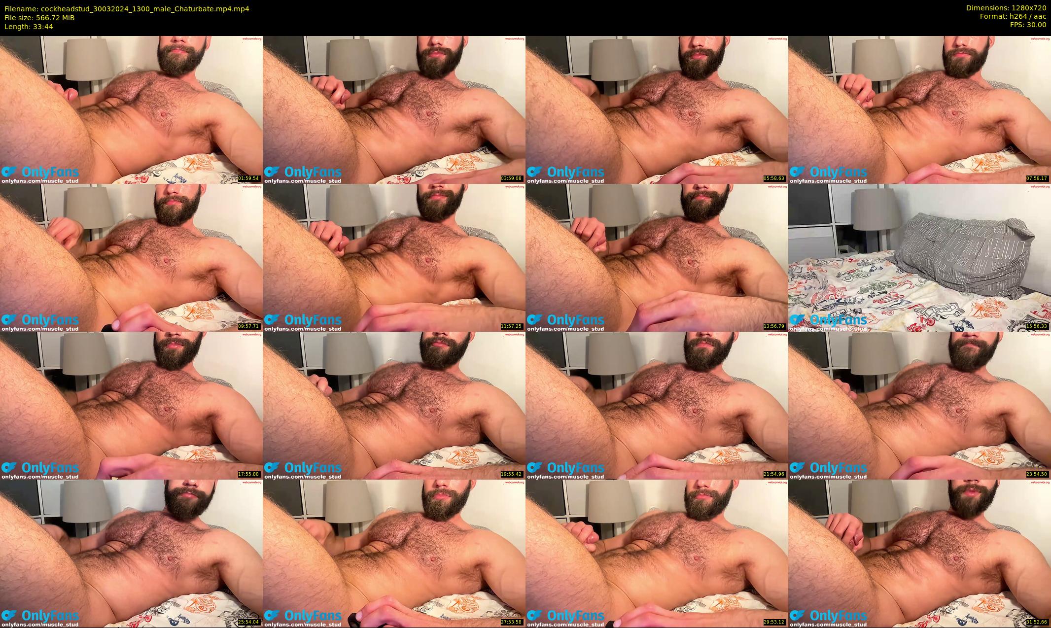 cockheadstud — 34 minute Chaturbate male cam show recording, 720p, Mar 30, 2024