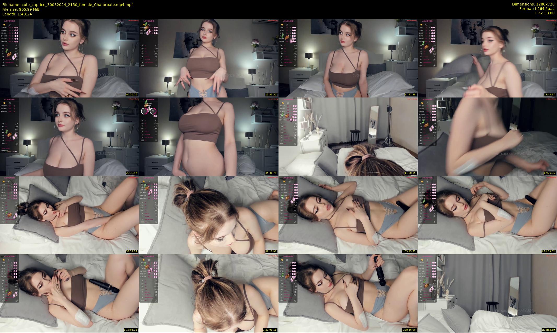 cute_caprice — 101 minute Chaturbate female cam show recording, 720p, Mar 30, 2024