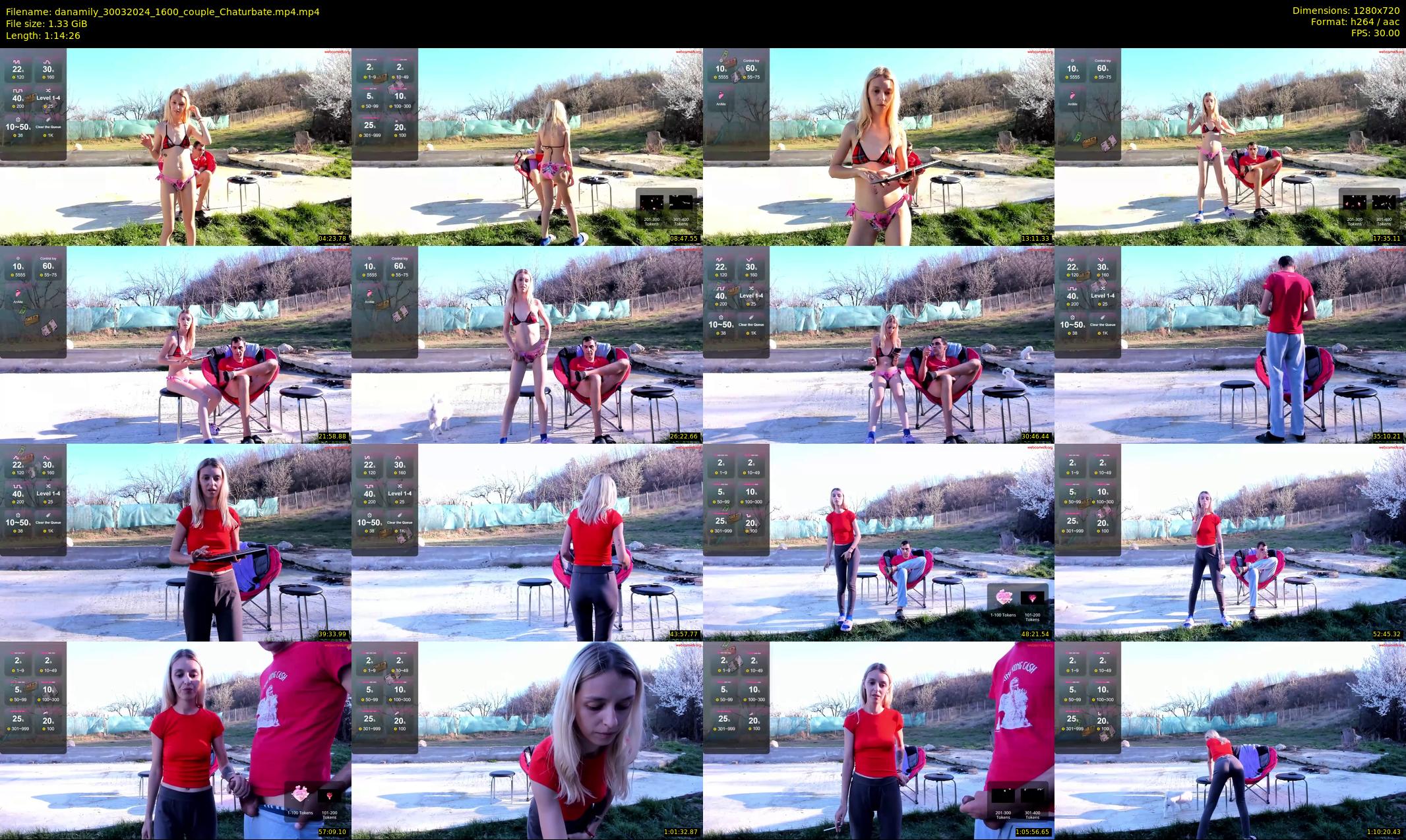 danamily — 75 minute Chaturbate female cam show recording, 720p, Mar 30, 2024
