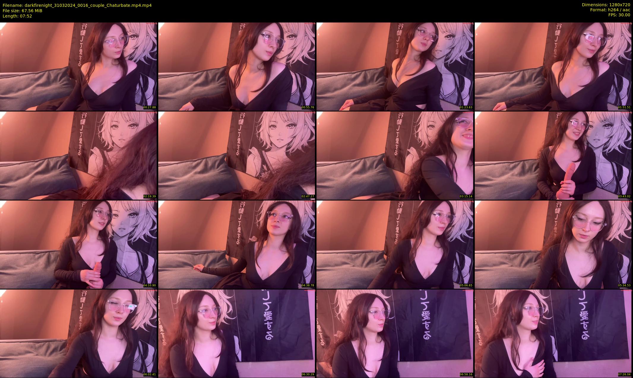 darkfirenight — 8 minute Chaturbate couple cam show recording, 720p, Mar 31, 2024