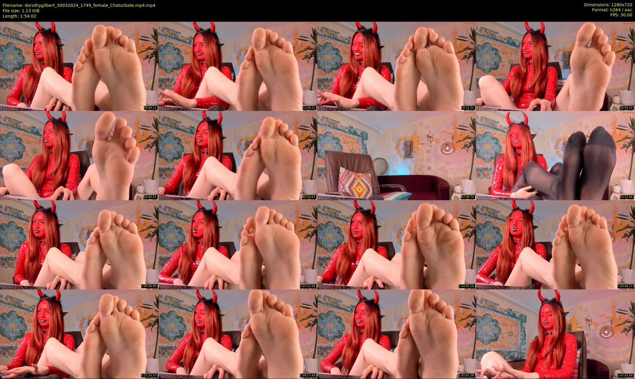 dorothygilbert — 115 minute Chaturbate female cam show recording, 720p, Mar 30, 2024