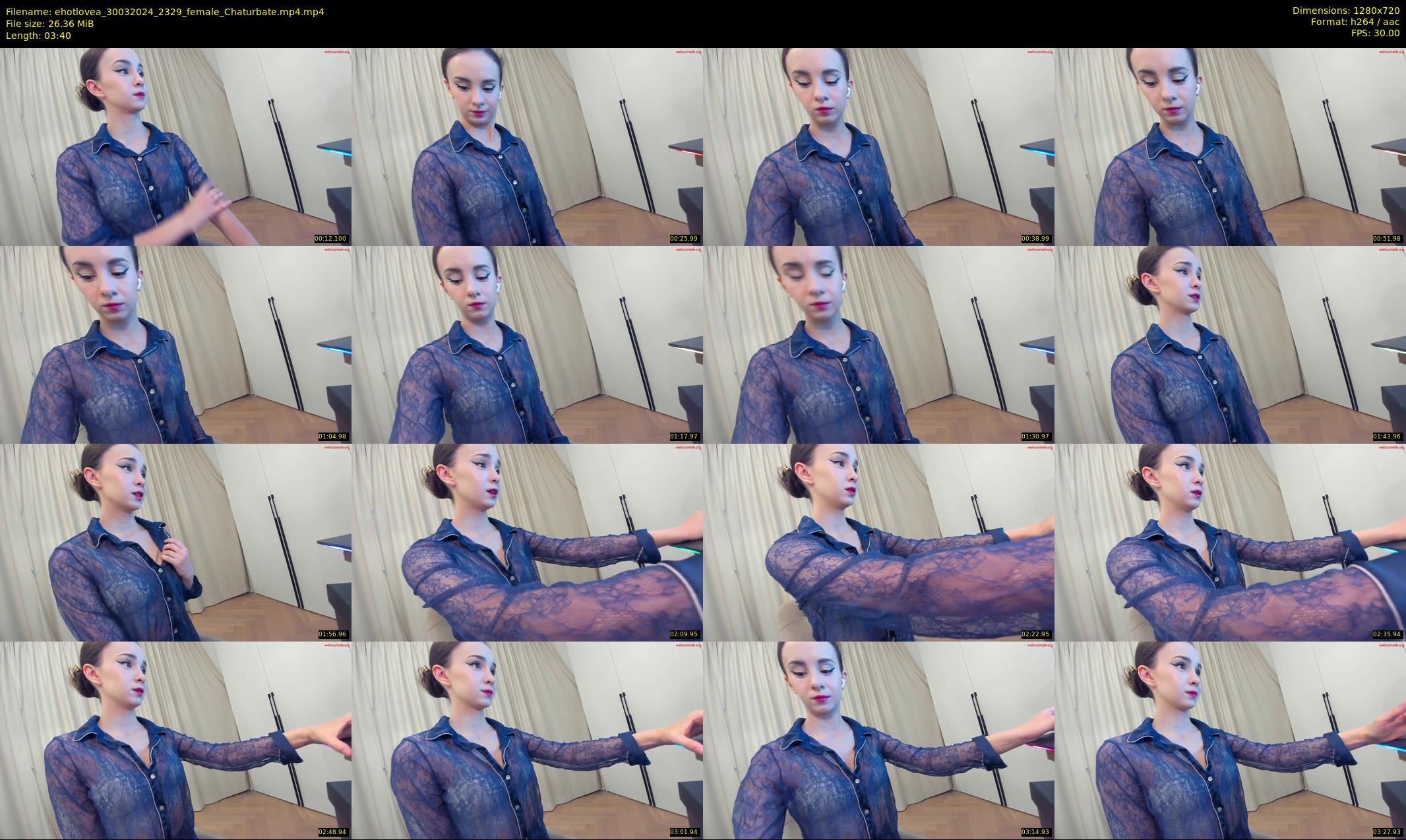 ehotlovea — 4 minute Chaturbate female cam show recording, 720p, Mar 30, 2024