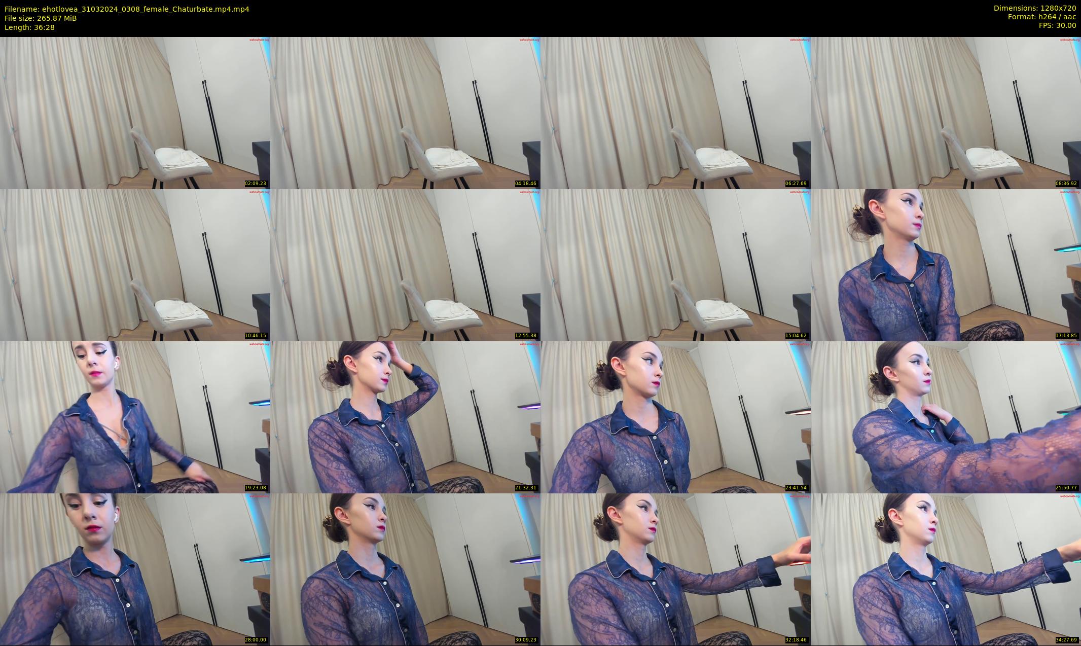 ehotlovea — 37 minute Chaturbate female cam show recording, 720p, Mar 31, 2024
