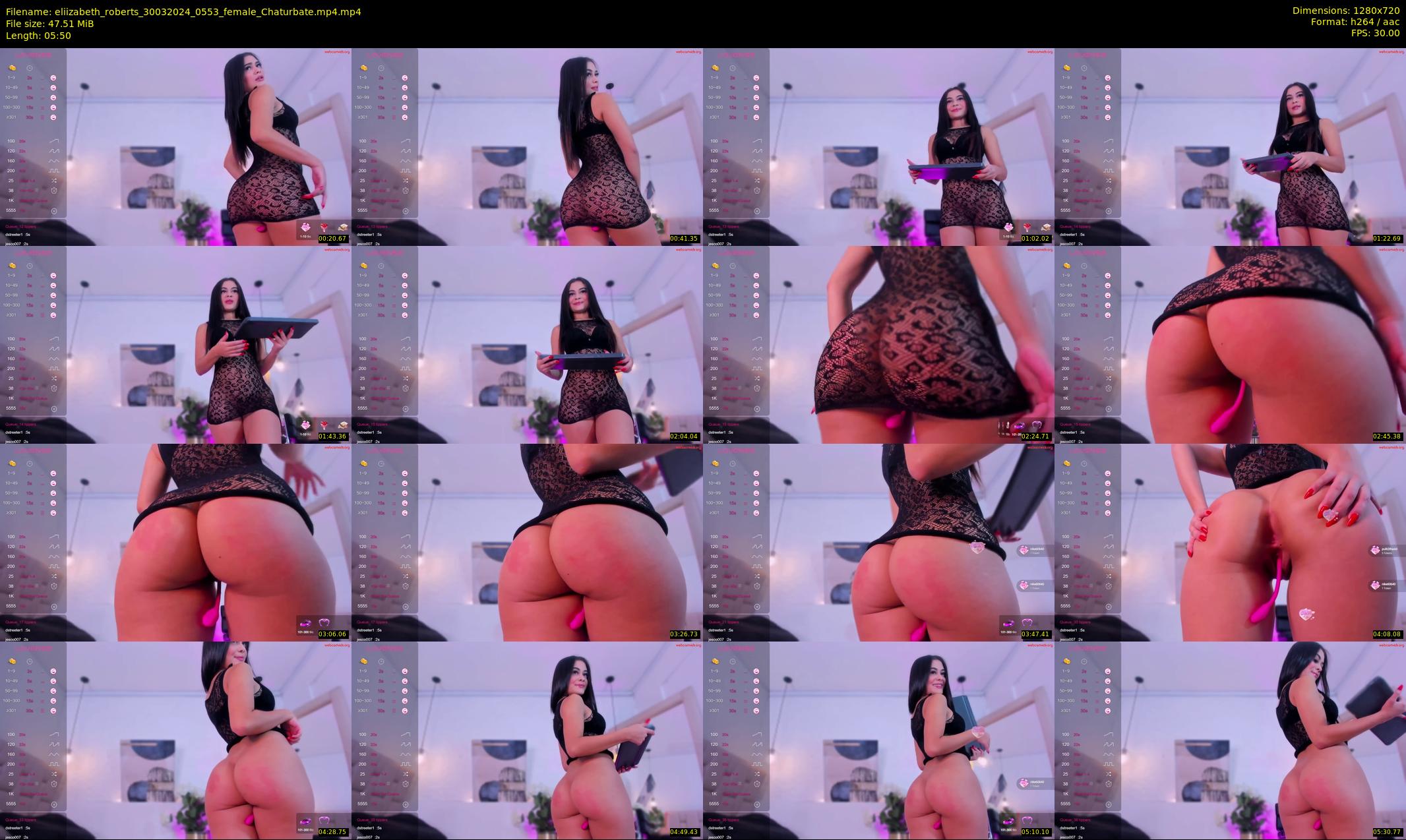 eliizabeth_roberts — 6 minute Chaturbate female cam show recording, 720p, Mar 30, 2024