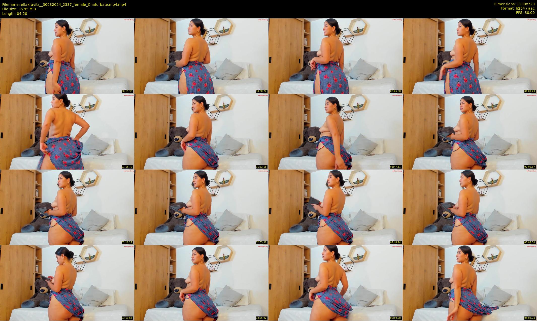 ellakravitz_ — 5 minute Chaturbate female cam show recording, 720p, Mar 30, 2024