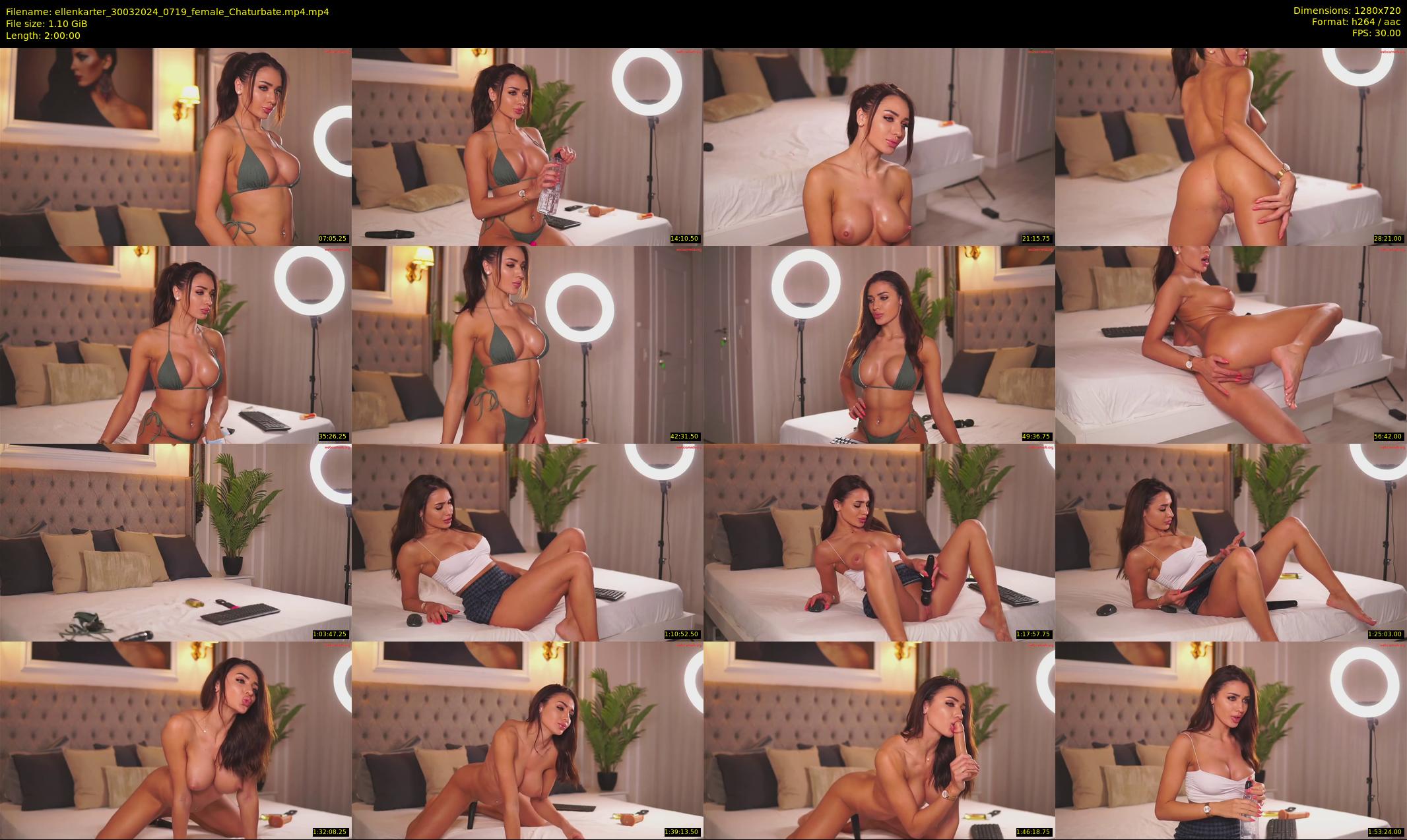 ellenkarter — 120 minute Chaturbate female cam show recording, 720p, Mar 30, 2024