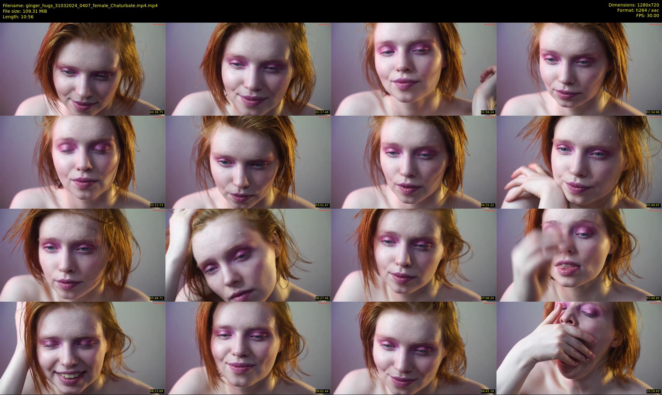 ginger_hugs — 11 minute Chaturbate female cam show recording, 720p, Mar 31, 2024