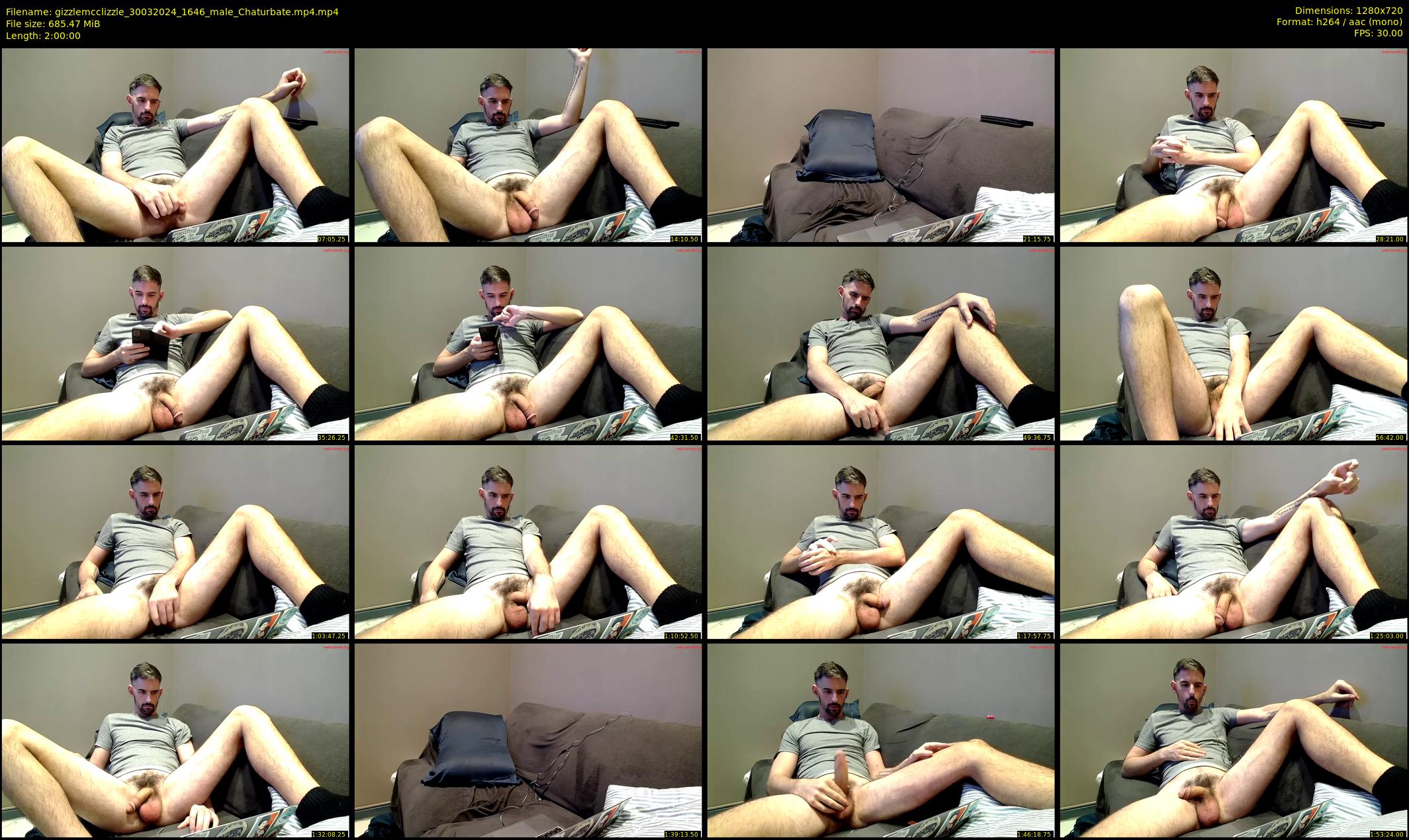 gizzlemcclizzle — 120 minute Chaturbate male cam show recording, 720p, Mar 30, 2024