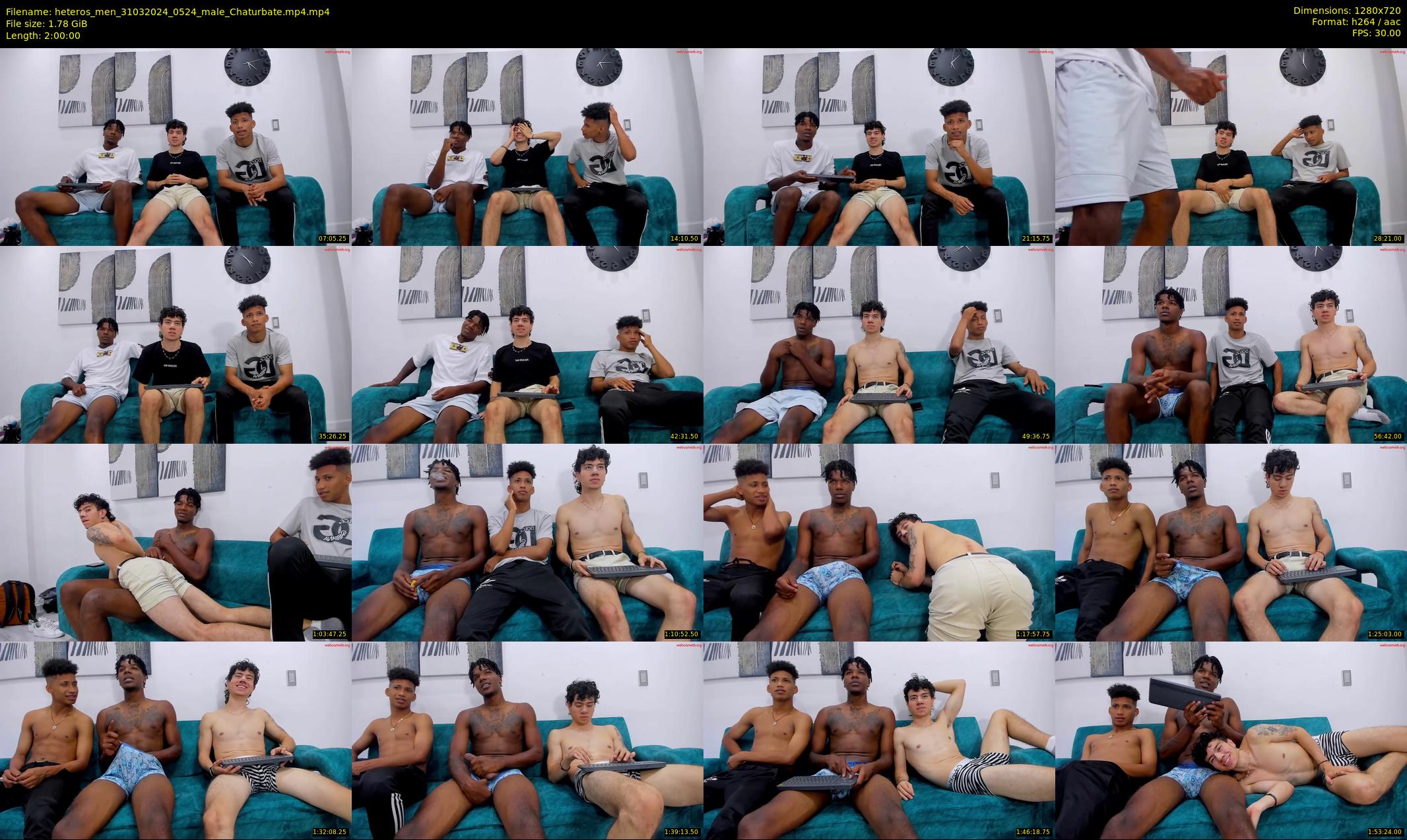 heteros_men — 120 minute Chaturbate male cam show recording, 720p, Mar 31, 2024