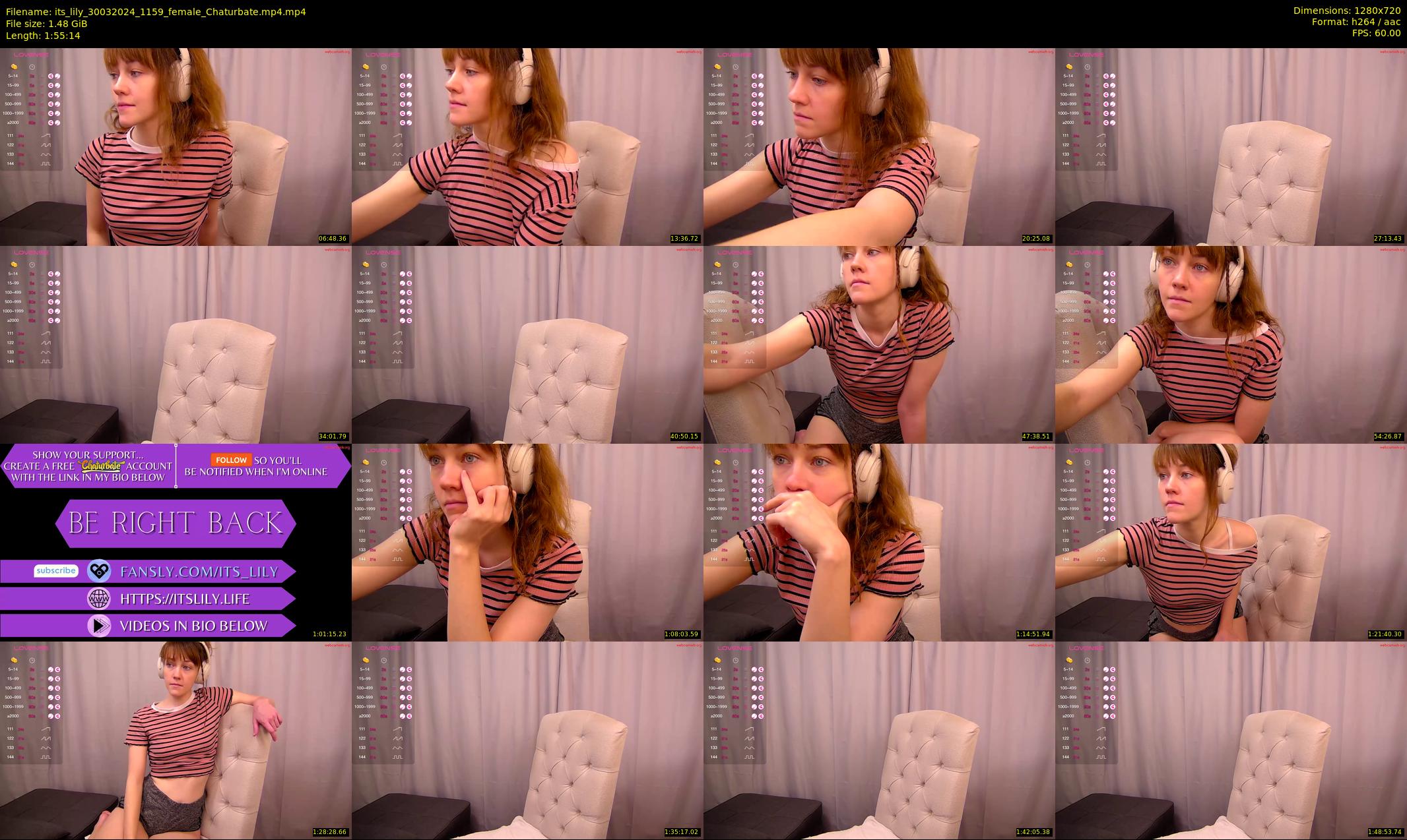its_lily — 116 minute Chaturbate female cam show recording, 720p, Mar 30, 2024