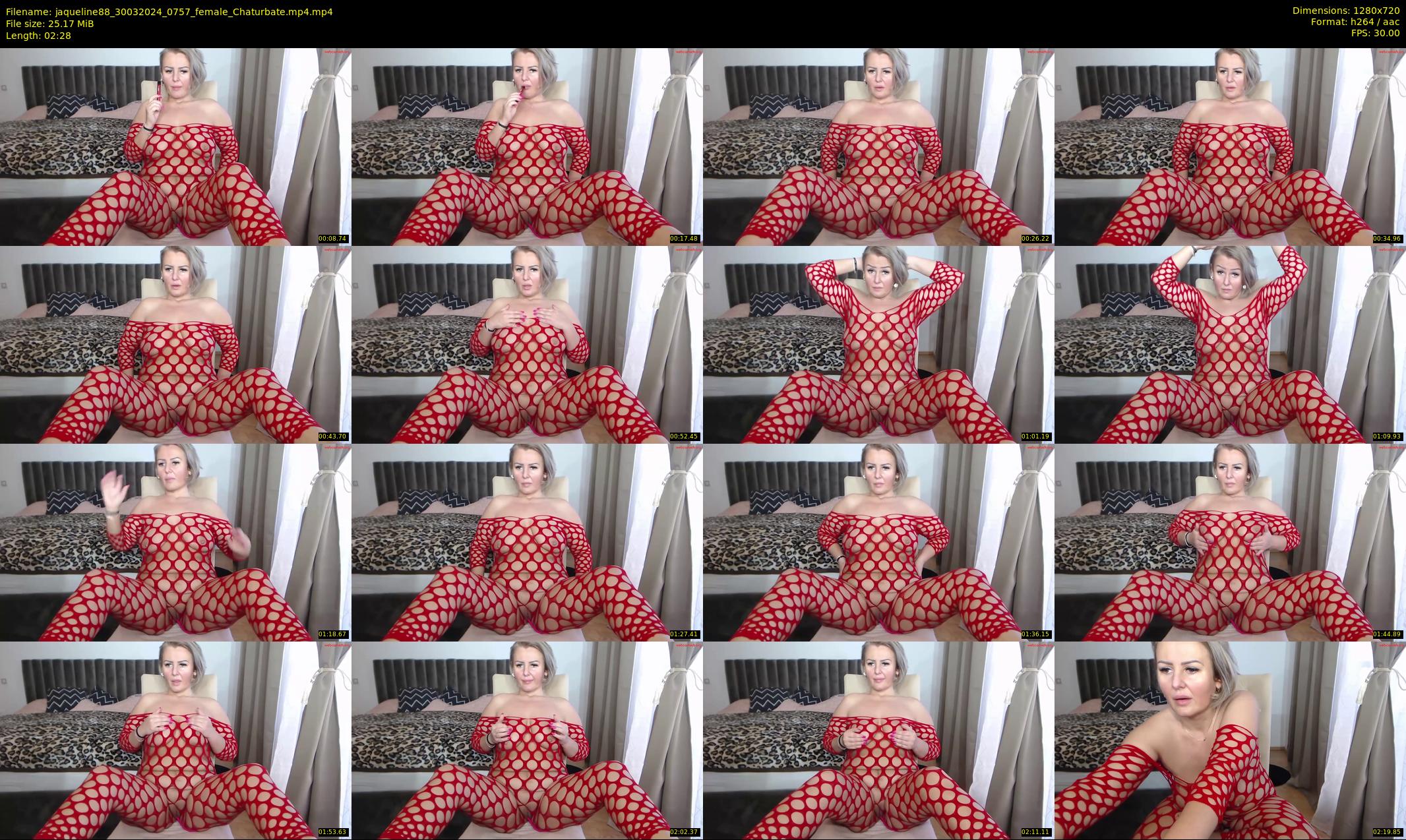 jaqueline88 — 3 minute Chaturbate female cam show recording, 720p, Mar 30, 2024